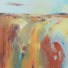 Painting, Tangerine Summer II, Andrew Kinmont