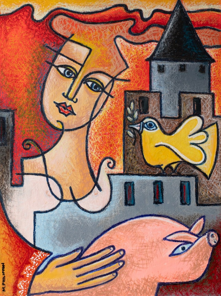 Michel Philippon, Dame Carcasse - série femme de Carcassonne Michel Philippon, Dame Carcasse - série femme de Carcassonne