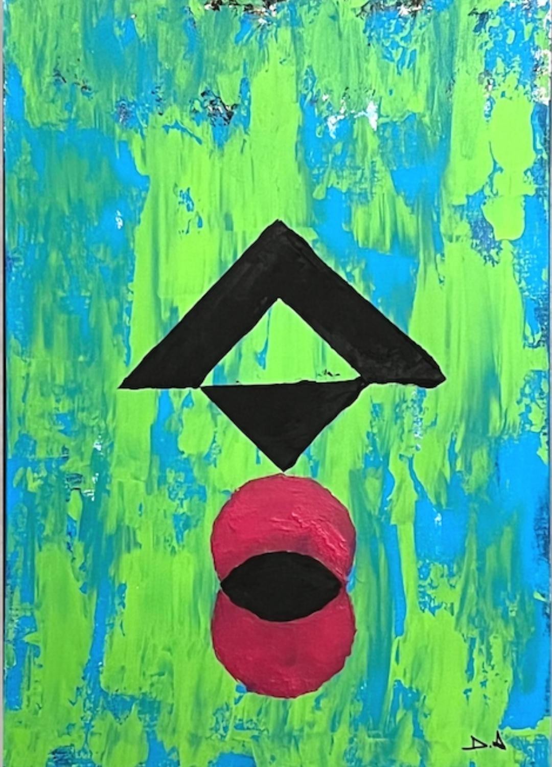 Dervis Akdemir, Eye of God Original Painting Dervis Akdemir, Eye of God Original Painting