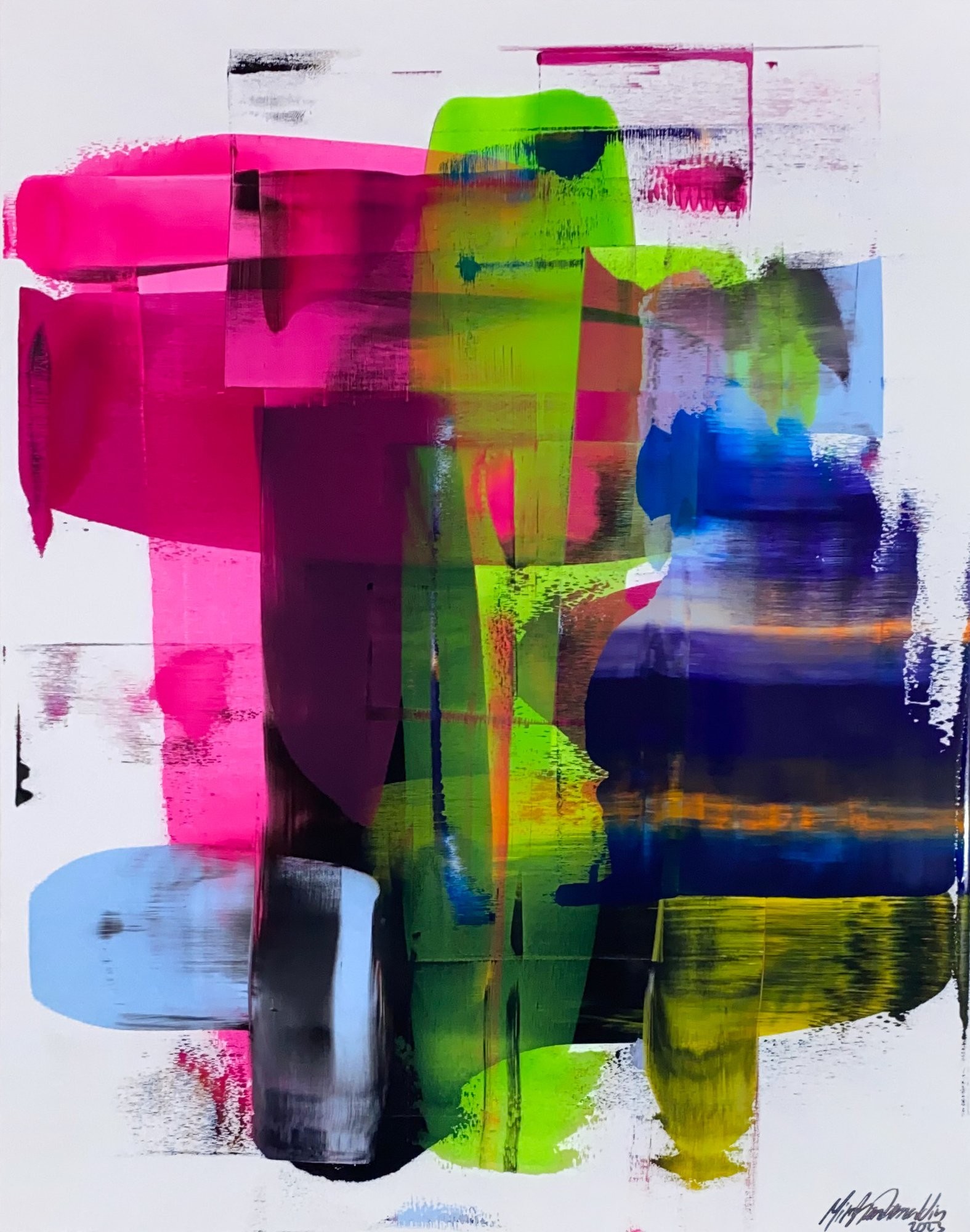 Parscha Mirghawameddin, Abstract N°3614 - XXL Parscha Mirghawameddin, Abstract N°3614 - XXL