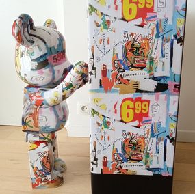 Andy Warhol x Jean-Michel Basquiat Vol. 4 1000%, Bearbrick