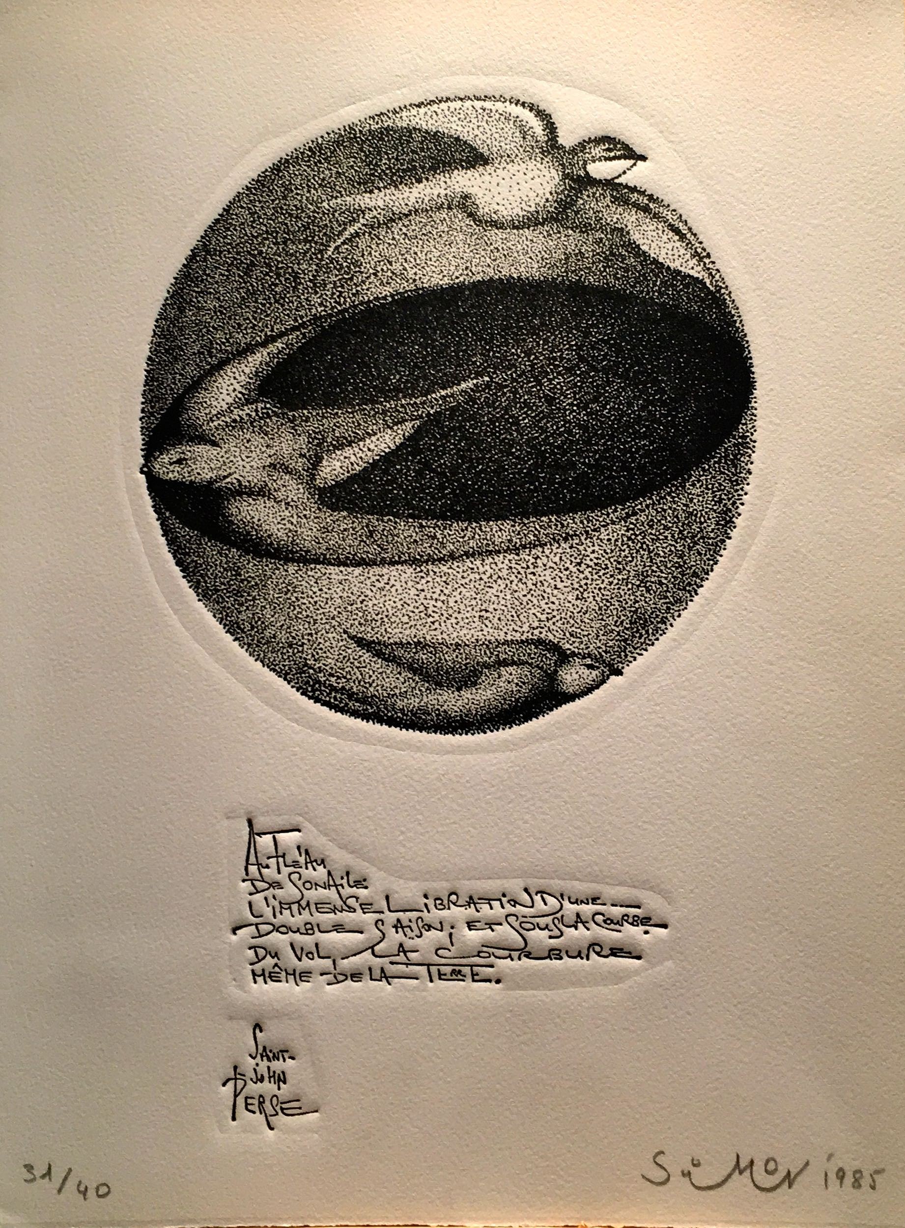 Blaise Simon Balazs, Trois oiseaux st john perse three birds Blaise Simon Balazs, Trois oiseaux st john perse three birds