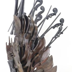 Escultura, Cascade de violons, Arman