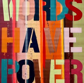 Gemälde, Words have power, MrKas