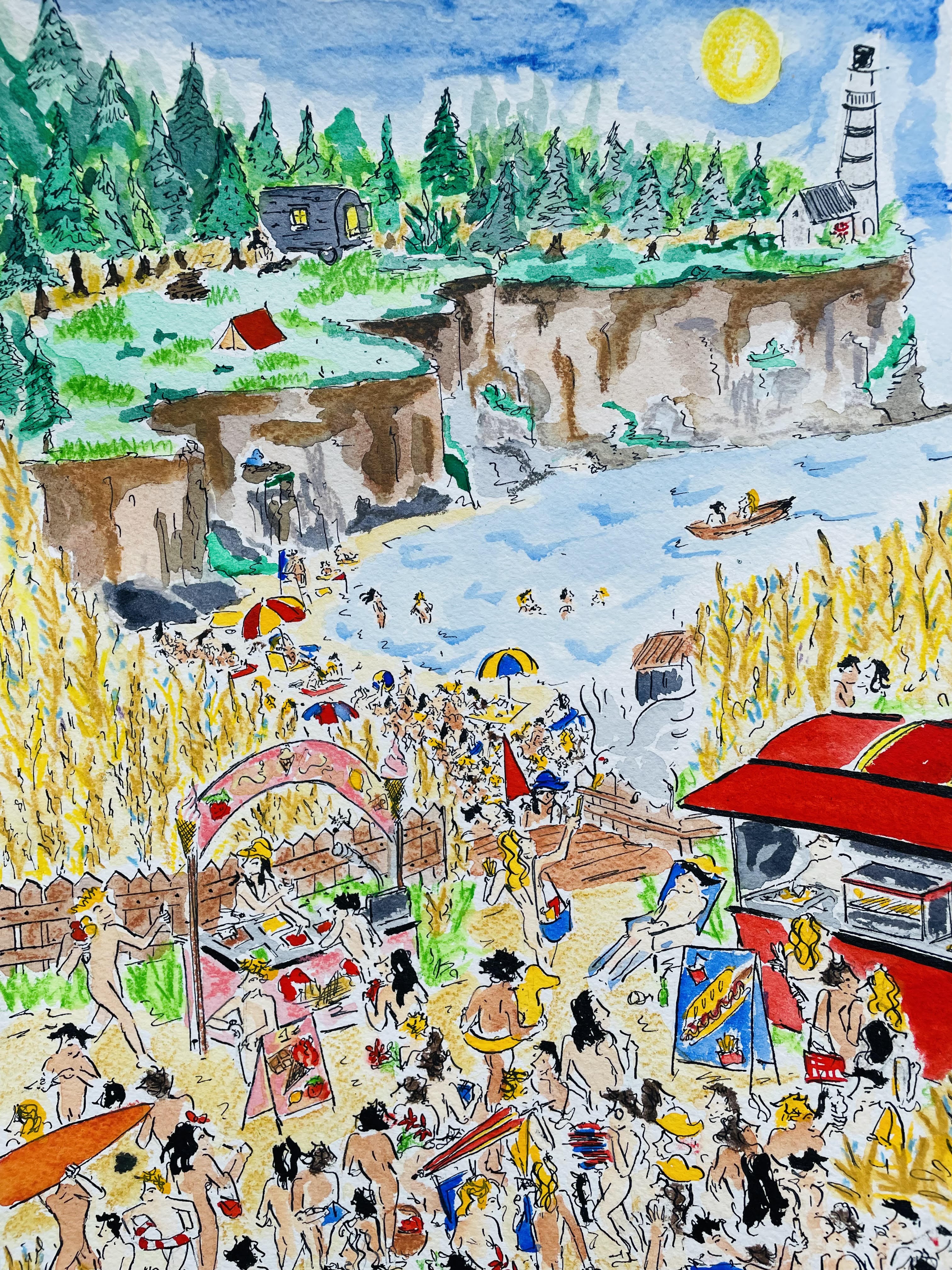Gabrielle Rul, Summer seaside Gabrielle Rul, Summer seaside