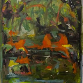 Gemälde, Orange, Silvia Rossi