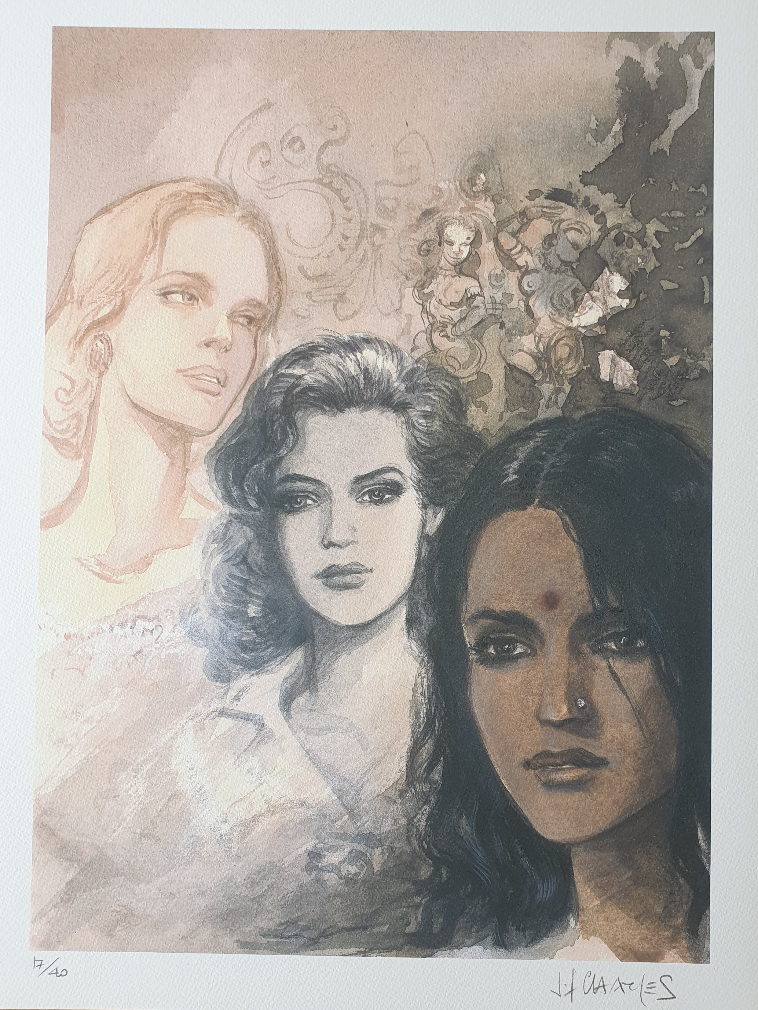 Jean-François Charles, Indian dreams - Trois femmes Jean-François Charles, Indian dreams - Trois femmes