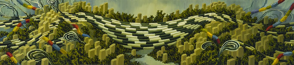 Judith Berry, Bridge triptych Judith Berry, Bridge triptych