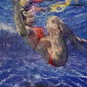 Gemälde, Weightless II, Chika Idu