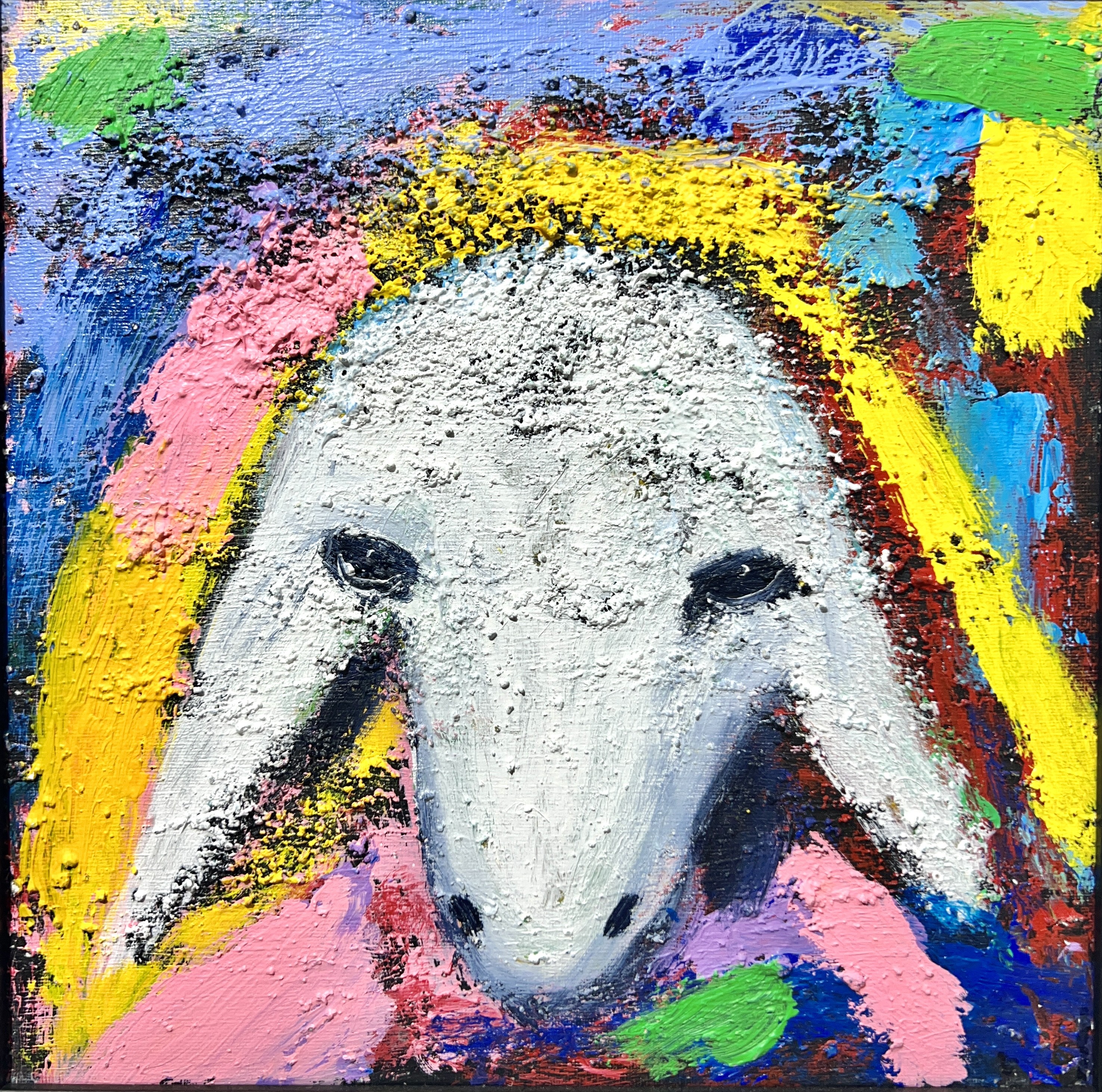 Menashe Kadishman, Sheep Menashe Kadishman, Sheep