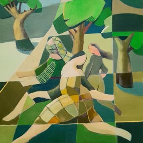 Painting, Run, Gegham Hunanyan