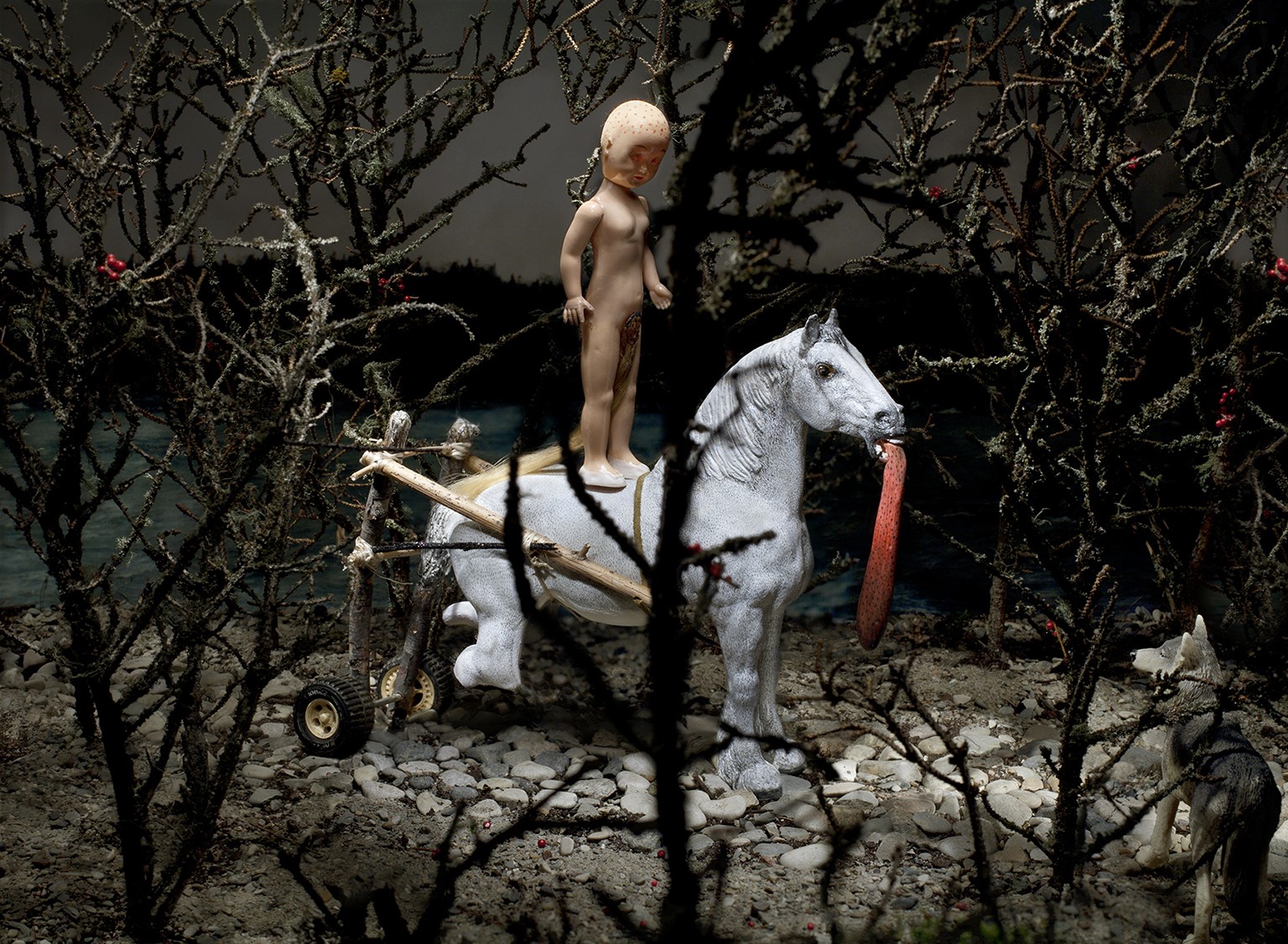 Diana Thorneycroft, Red-berry Girl (with Grace) Diana Thorneycroft, Red-berry Girl (with Grace)