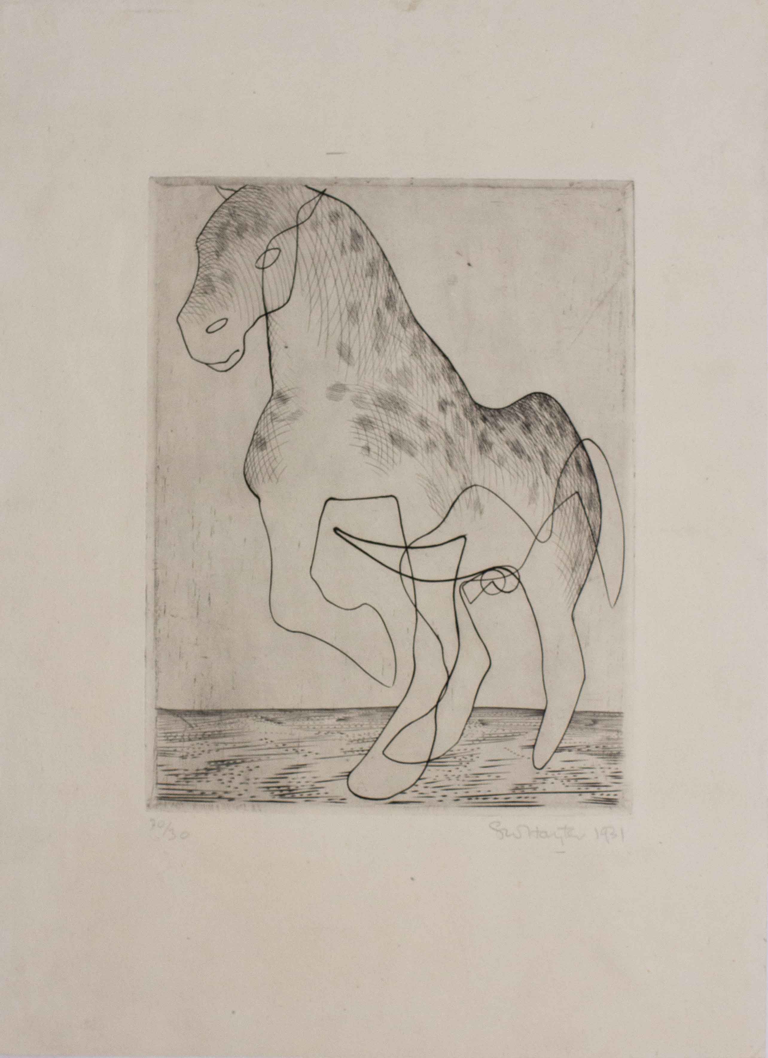 Stanley William Hayter, Big horse Stanley William Hayter, Big horse