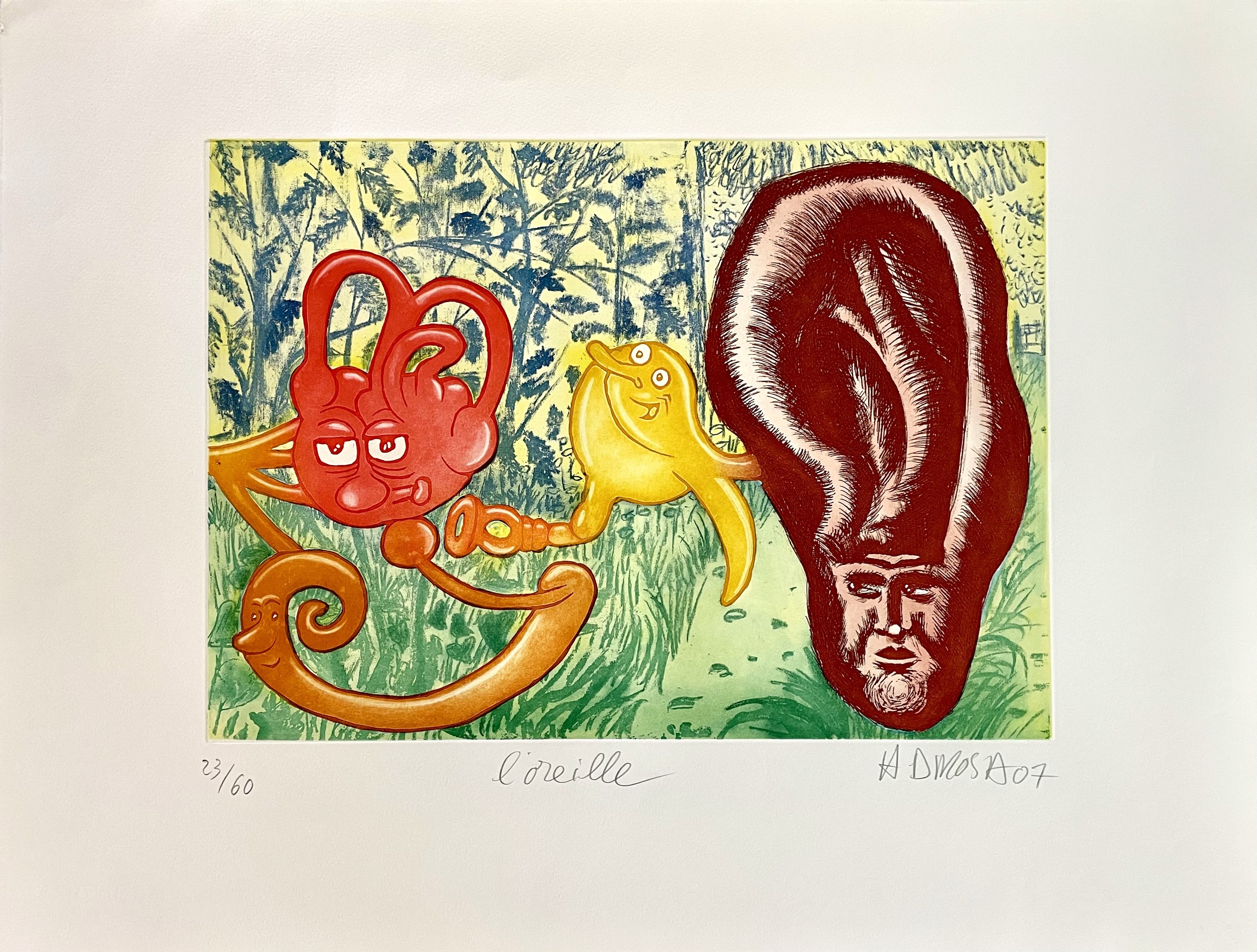 Hervé Di Rosa, L'oreille Hervé Di Rosa, L'oreille