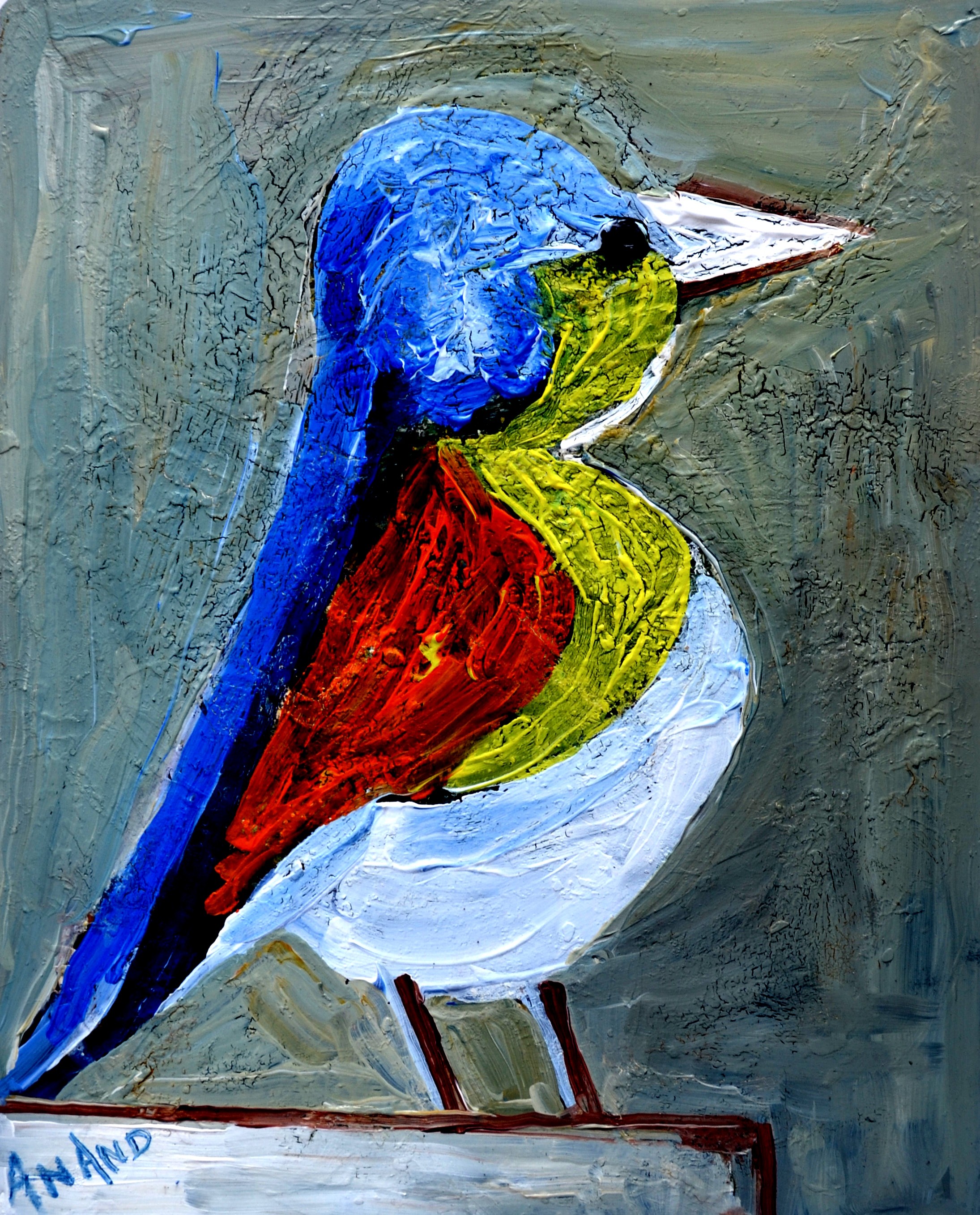Anand Manchiraju, Blue bird-1 Anand Manchiraju, Blue bird-1