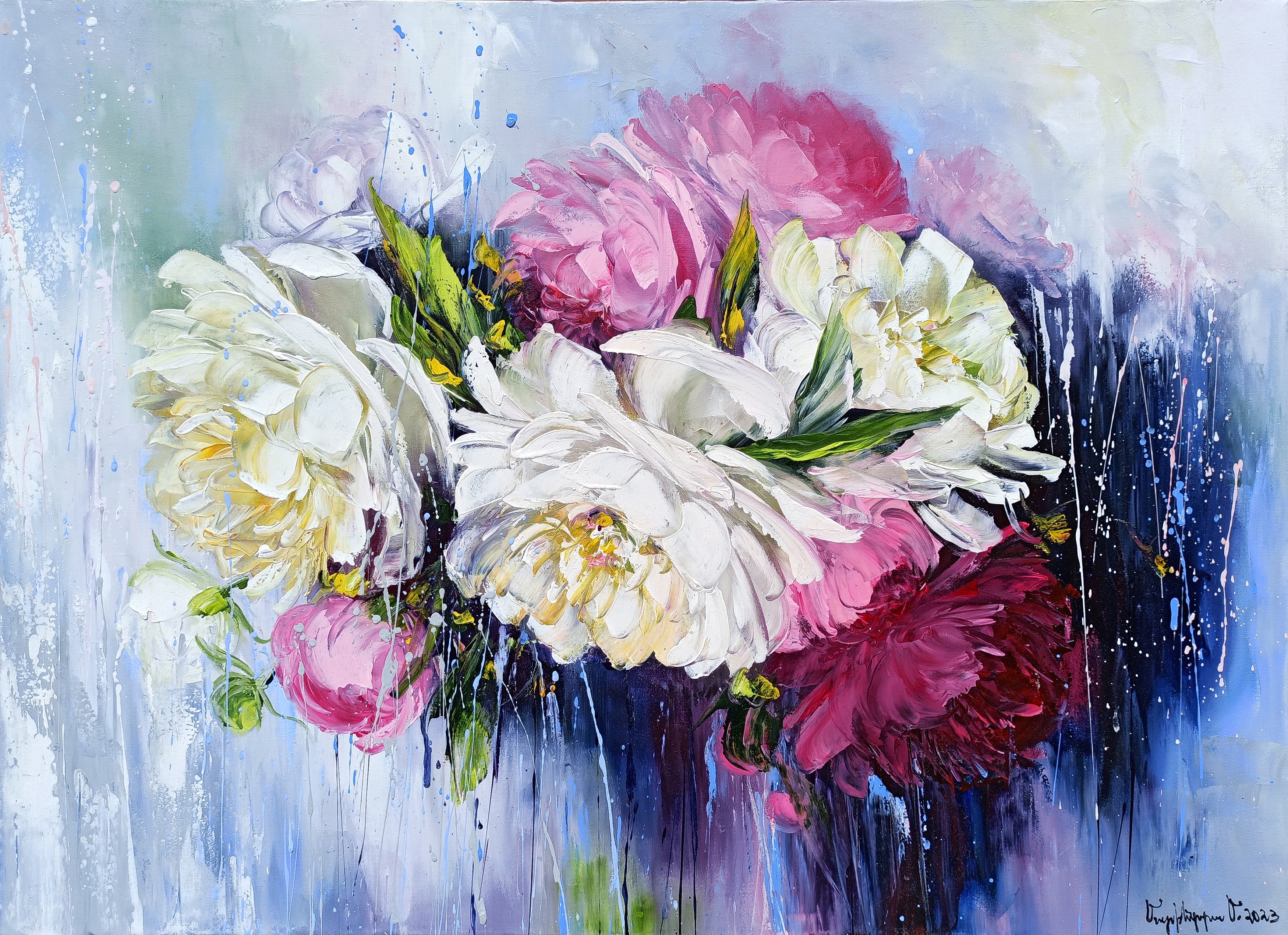 Marieta Martirosyan, Modern peonies Marieta Martirosyan, Modern peonies