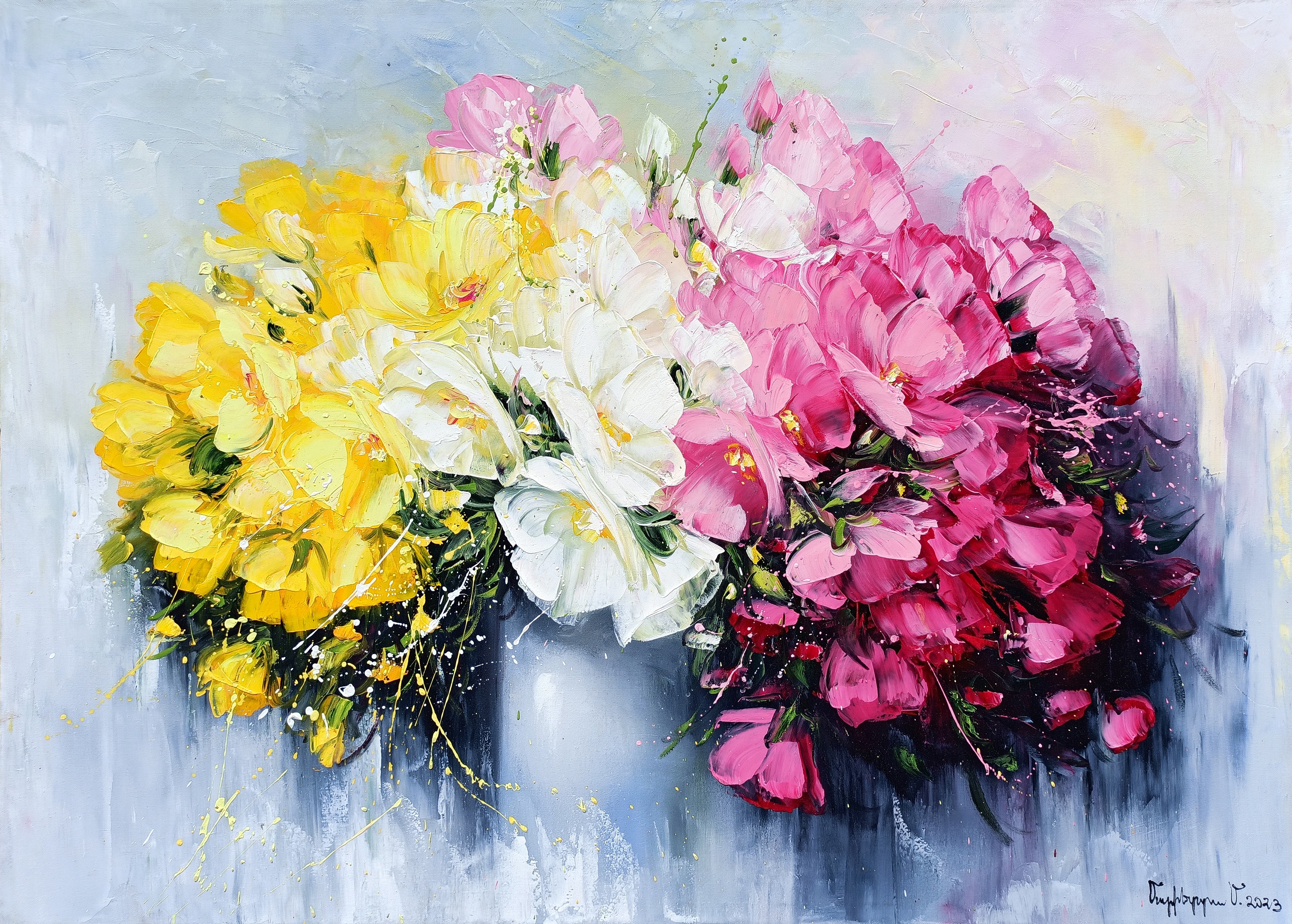 Marieta Martirosyan, Colorful flowers Marieta Martirosyan, Colorful flowers