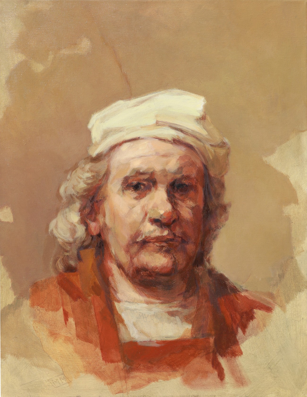 Melinda Matyas, Red (Hommage to Rembrandt) Melinda Matyas, Red (Hommage to Rembrandt)