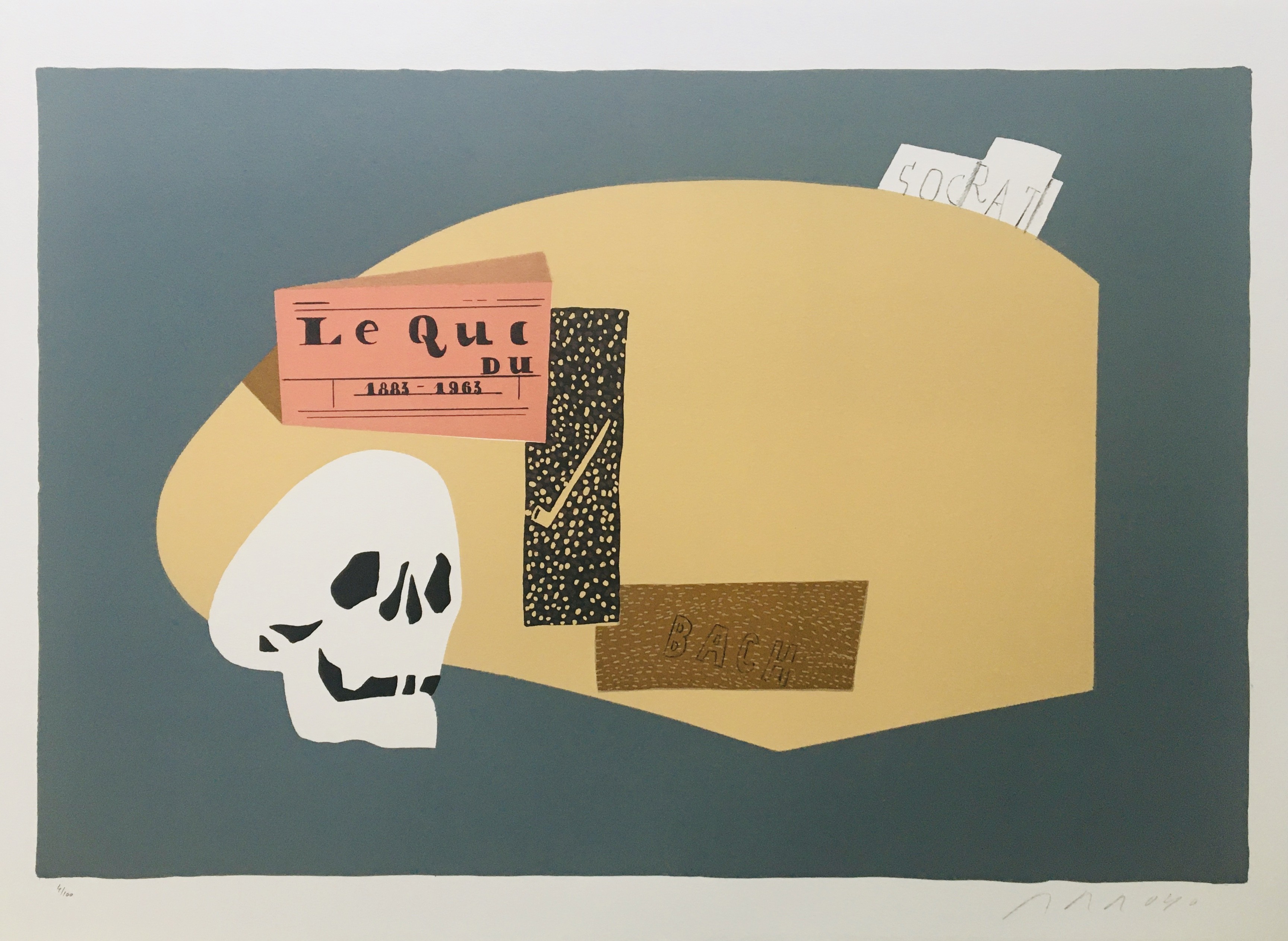 Eduardo Arroyo, Georges Braque Eduardo Arroyo, Georges Braque