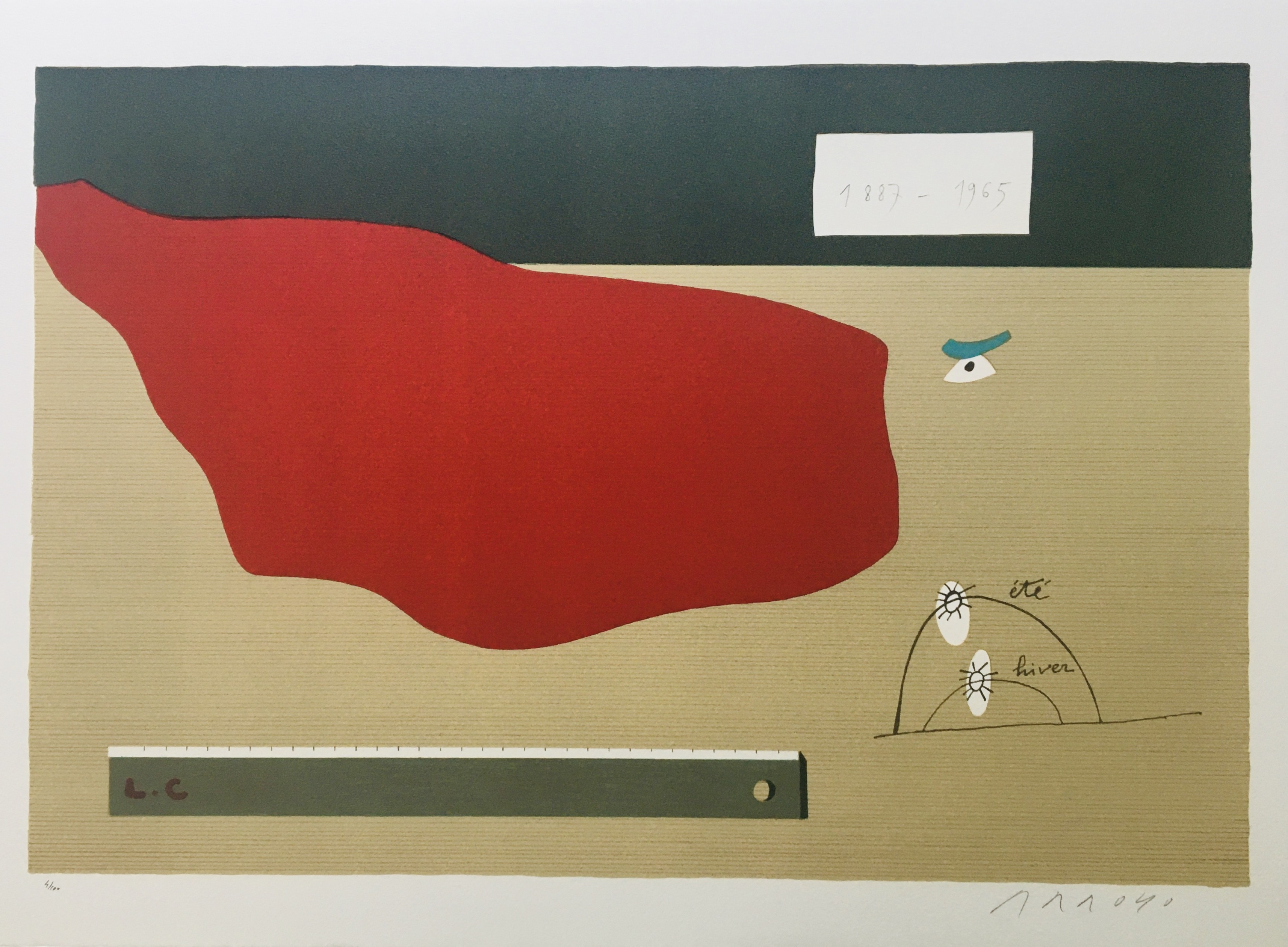 Eduardo Arroyo, Le Corbusier Eduardo Arroyo, Le Corbusier