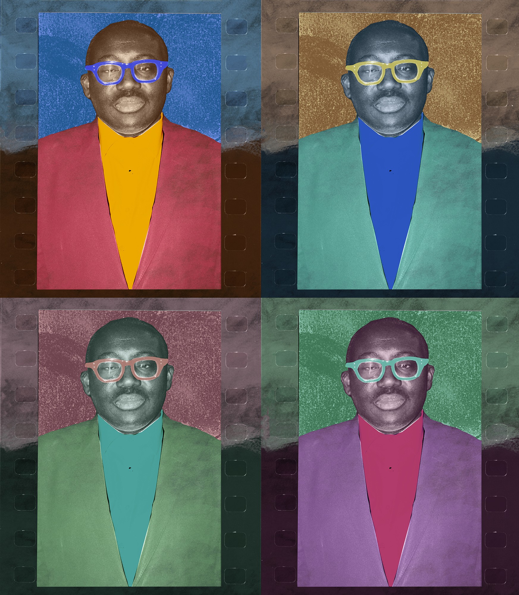 Noa Grayevsky, Edward Enninful Noa Grayevsky, Edward Enninful