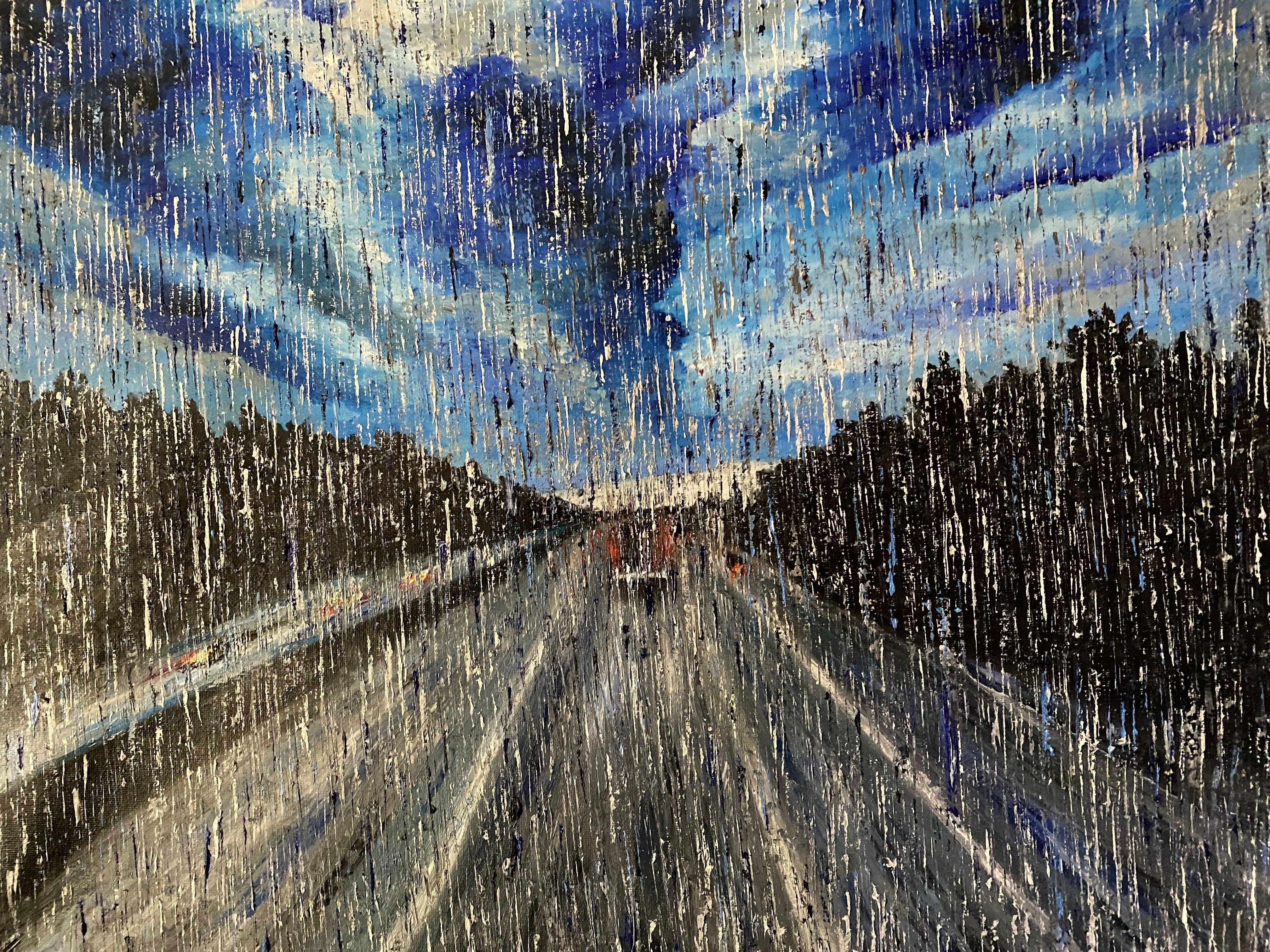 Agnes Nicholson, Rainy drive Agnes Nicholson, Rainy drive