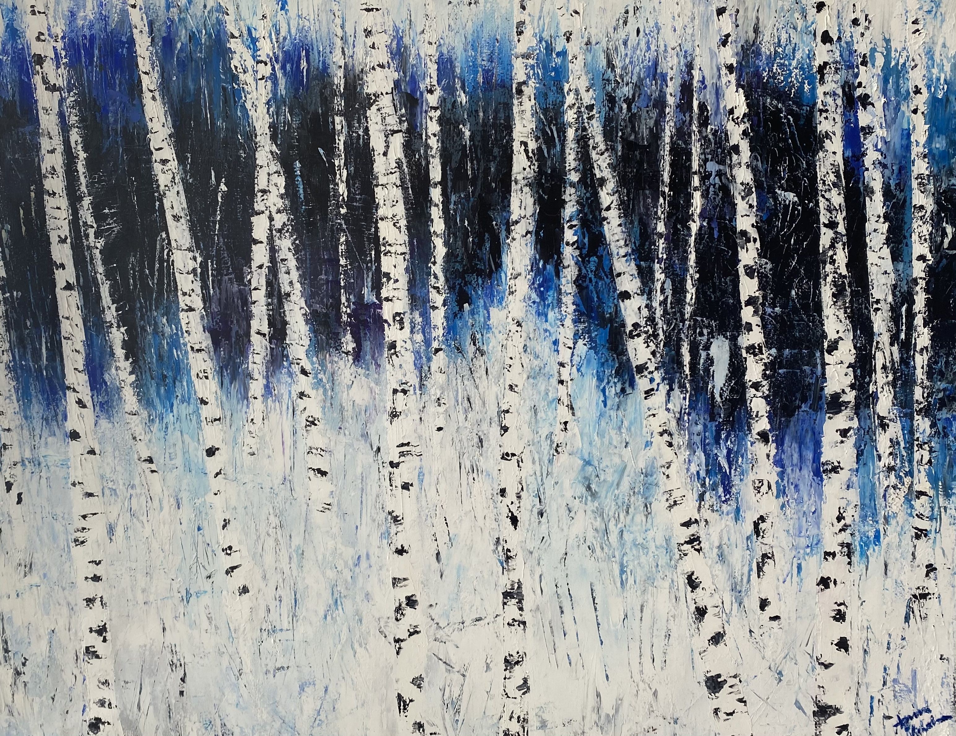Agnes Nicholson, Birch trees Agnes Nicholson, Birch trees