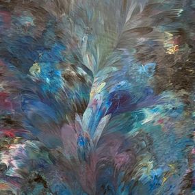 Peinture, Blue abyss, Alexandra Romano