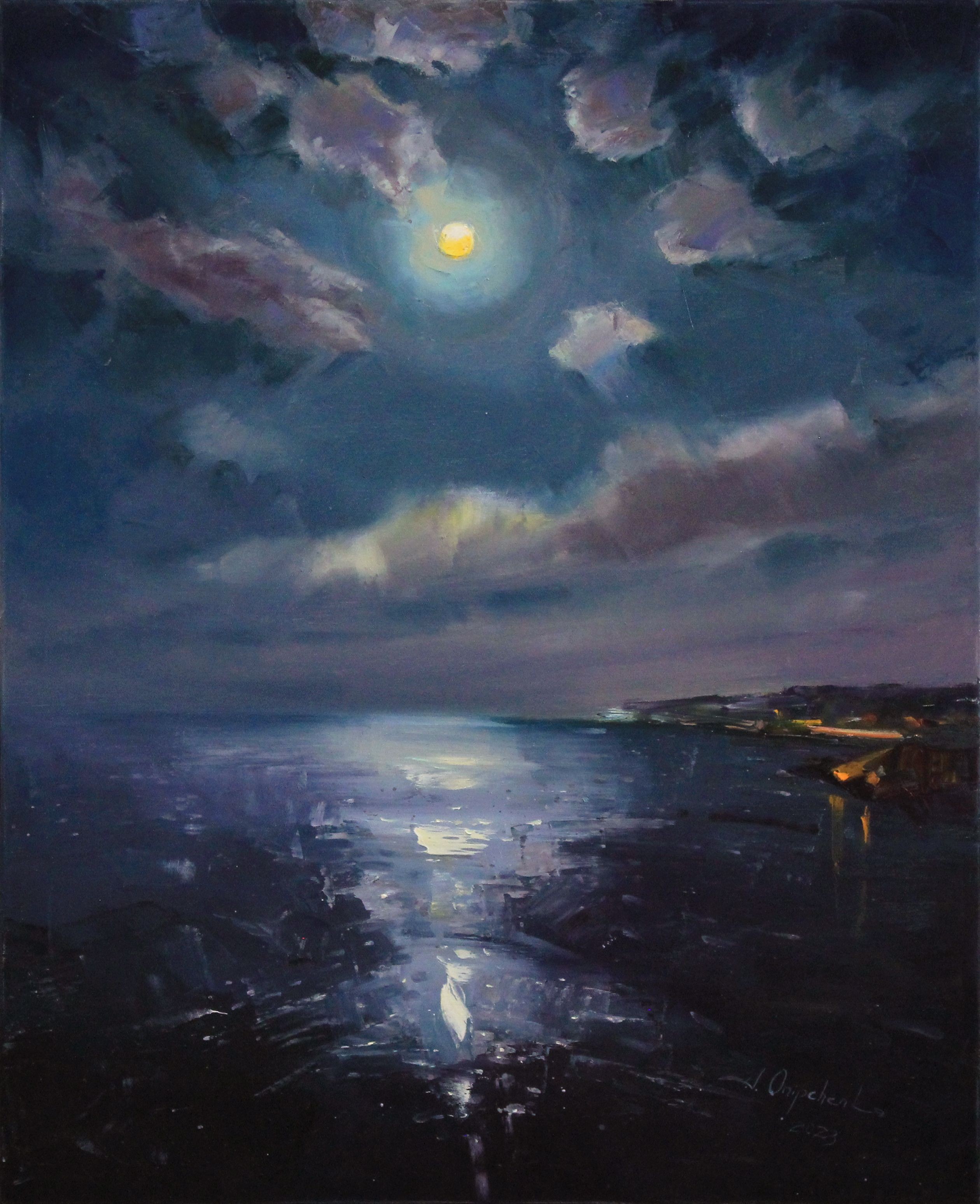 Alisa Onipchenko-Cherniakovska, Under the full moon Alisa Onipchenko-Cherniakovska, Under the full moon