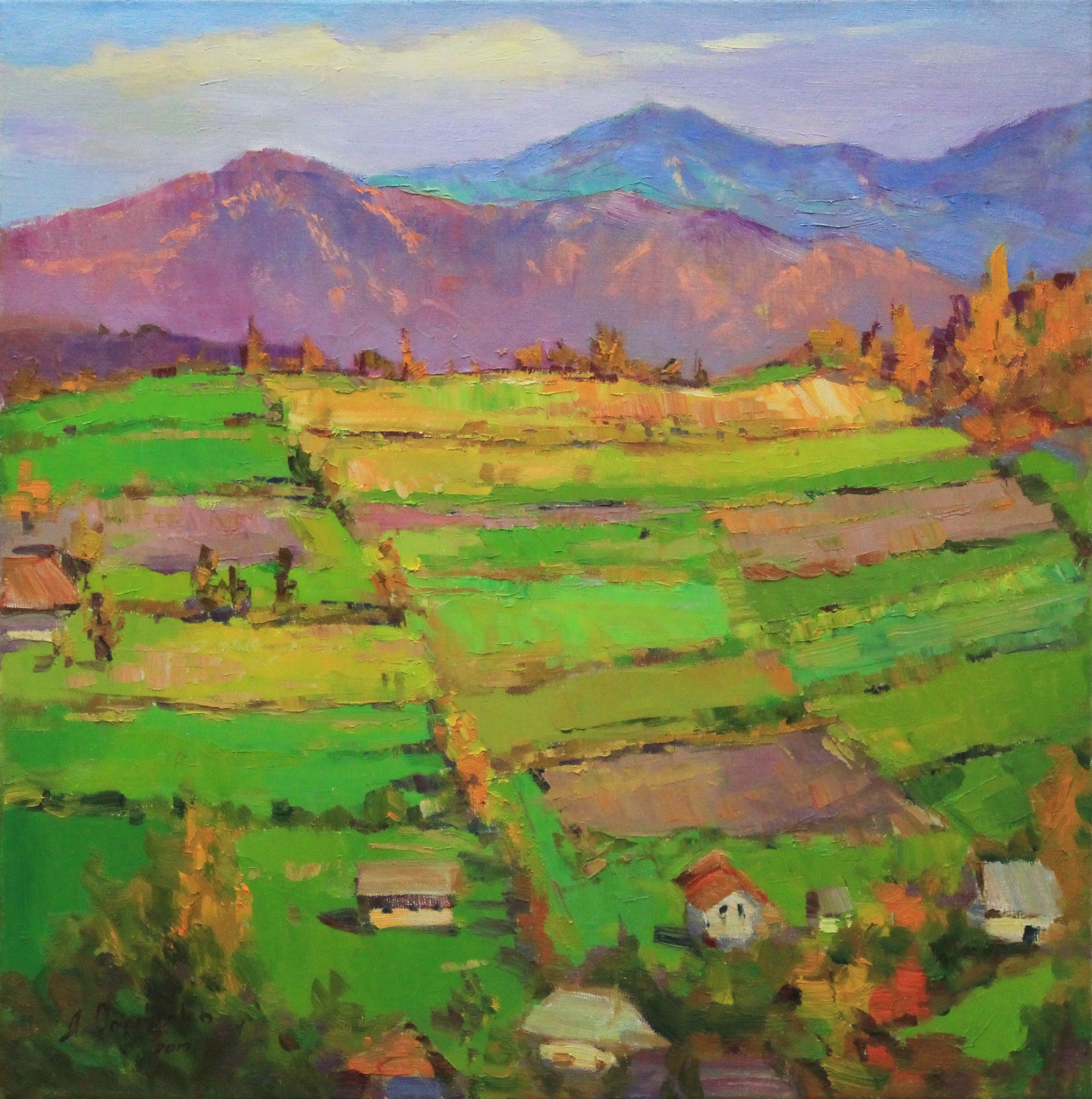 Alisa Onipchenko-Cherniakovska, In the rays of the evening sun Alisa Onipchenko-Cherniakovska, In the rays of the evening sun