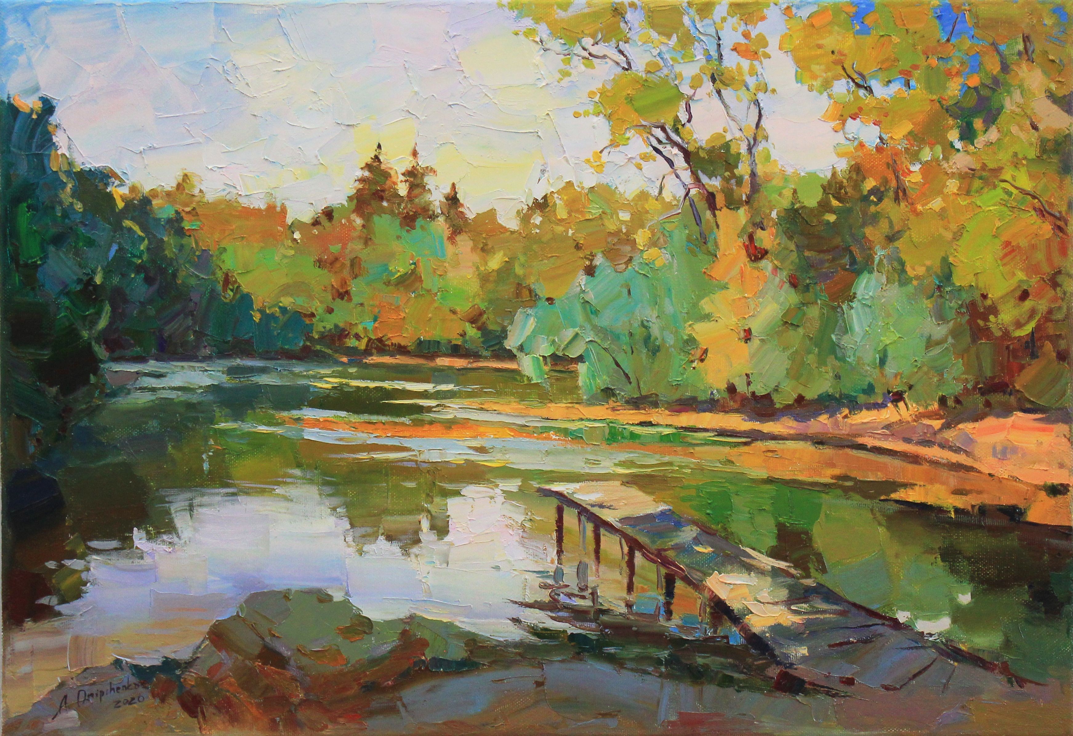 Alisa Onipchenko-Cherniakovska, On the lake Alisa Onipchenko-Cherniakovska, On the lake