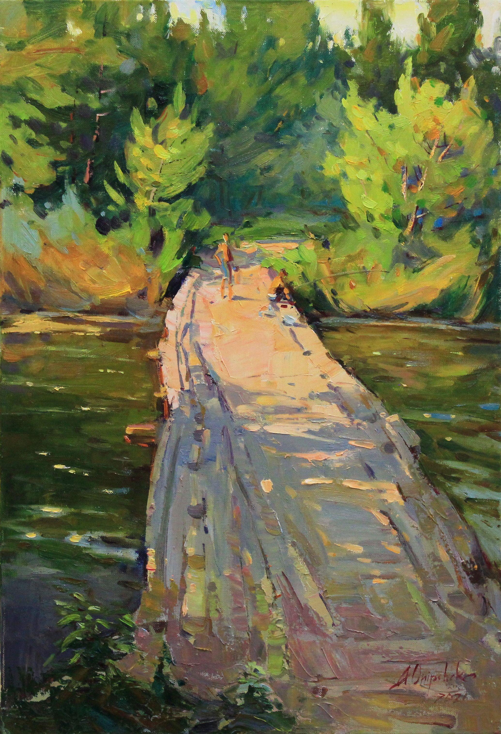 Alisa Onipchenko-Cherniakovska, Summer evening Alisa Onipchenko-Cherniakovska, Summer evening