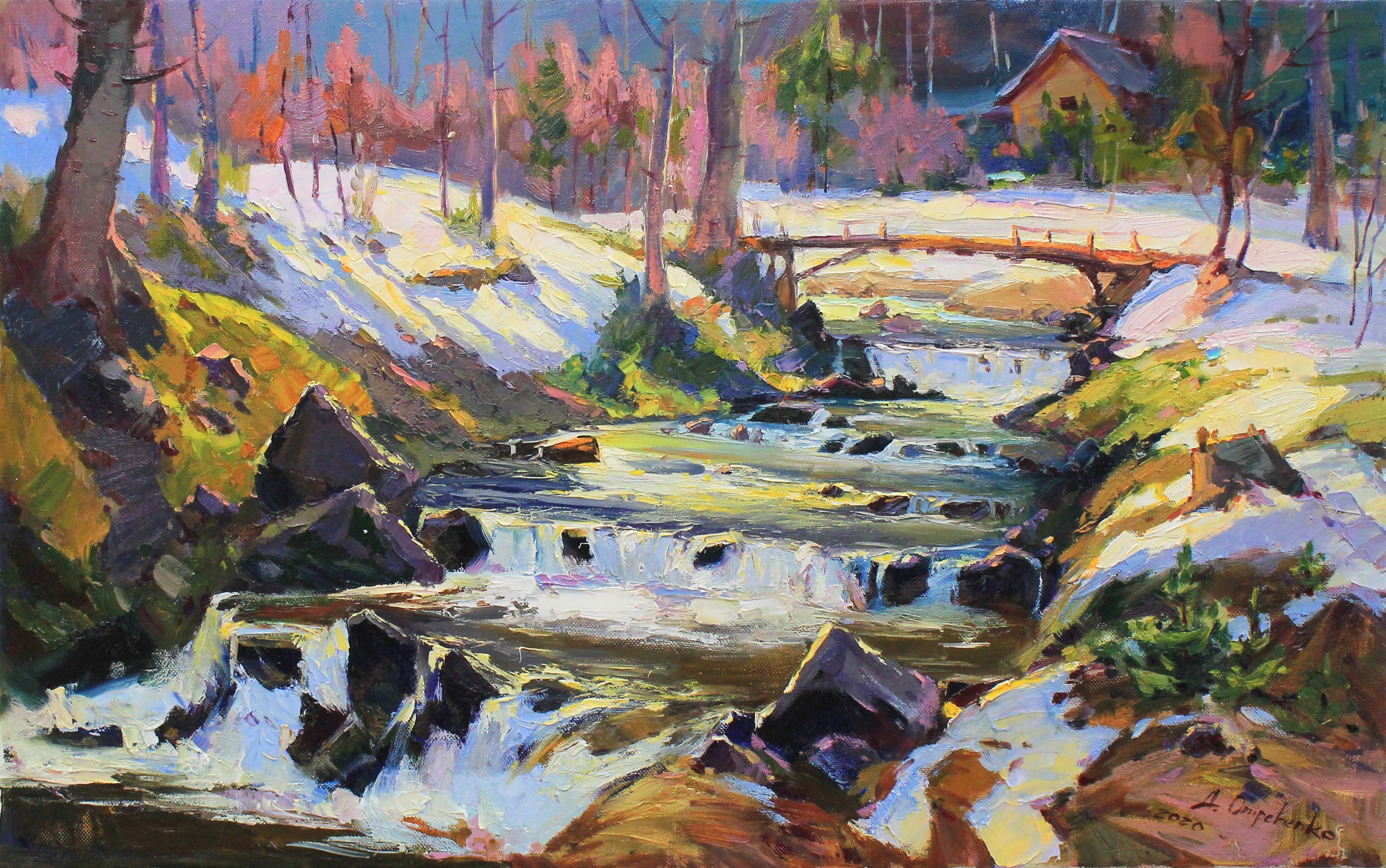 Alisa Onipchenko-Cherniakovska, Mountains river Alisa Onipchenko-Cherniakovska, Mountains river
