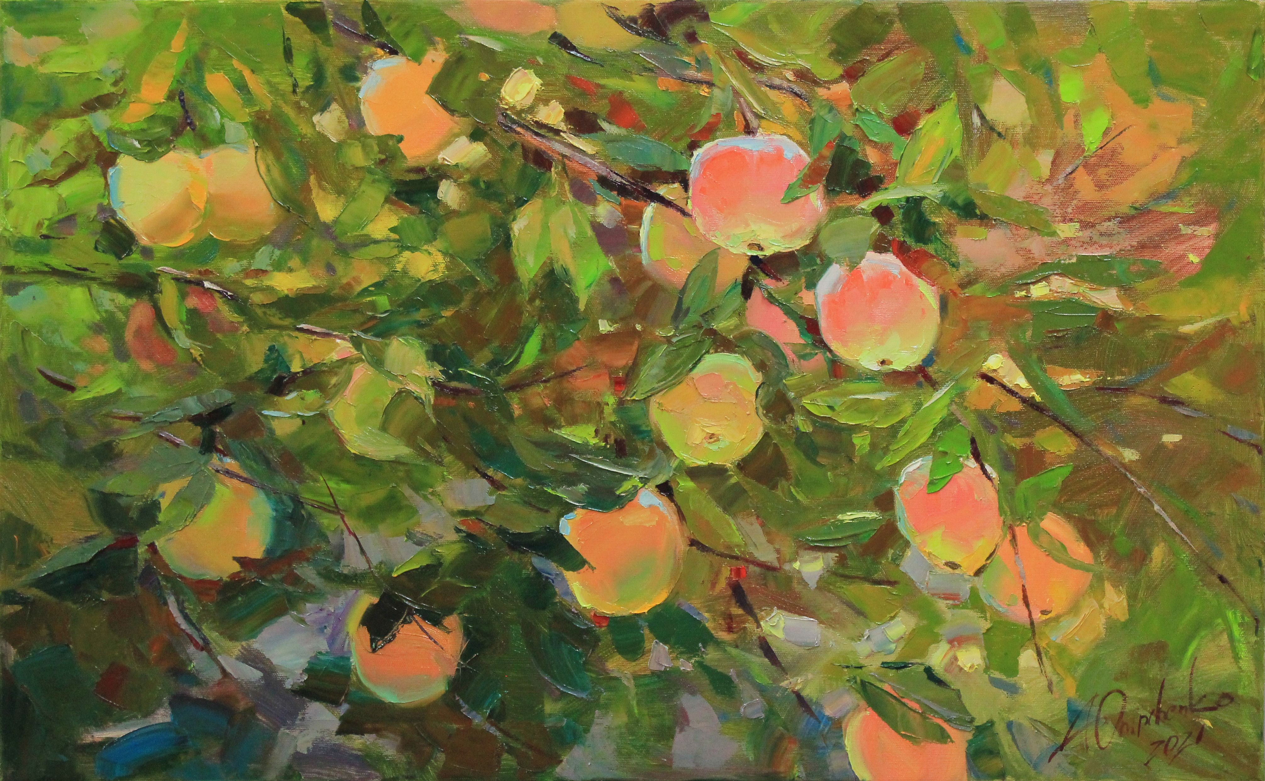 Alisa Onipchenko-Cherniakovska, Carpathian apples in light Alisa Onipchenko-Cherniakovska, Carpathian apples in light