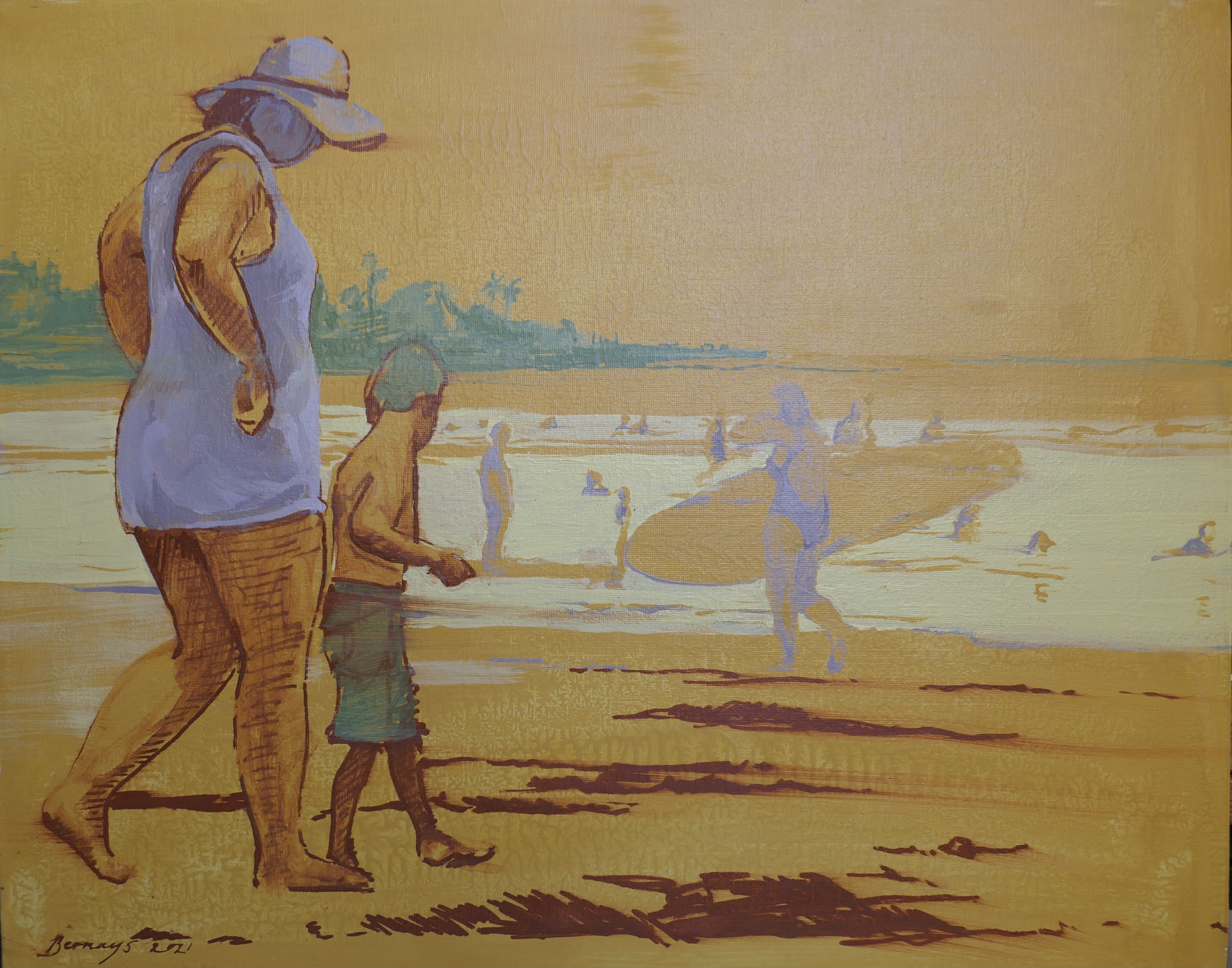 Amy Bernays, Mothers beach Amy Bernays, Mothers beach