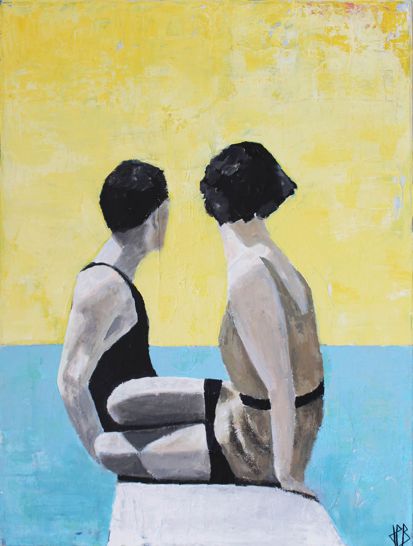 Jean-Philippe Berger, Ensemble, au bord de l'eau Jean-Philippe Berger, Ensemble, au bord de l'eau