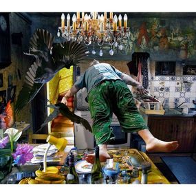 Print, Les corbeaux volent sur le dos, Lionel Morateur