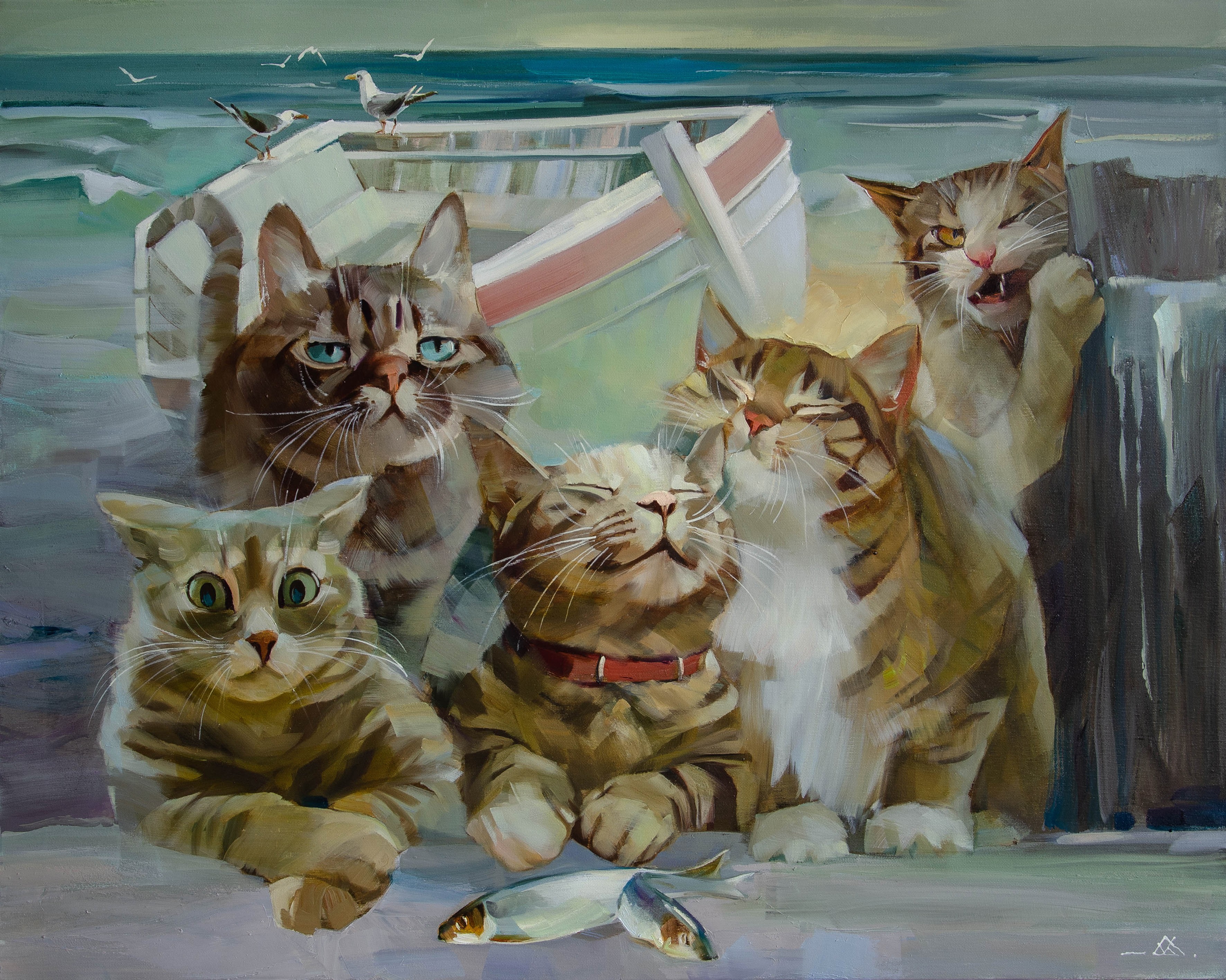 Vasyl Khodakivskyi, Lucky fishermans Vasyl Khodakivskyi, Lucky fishermans