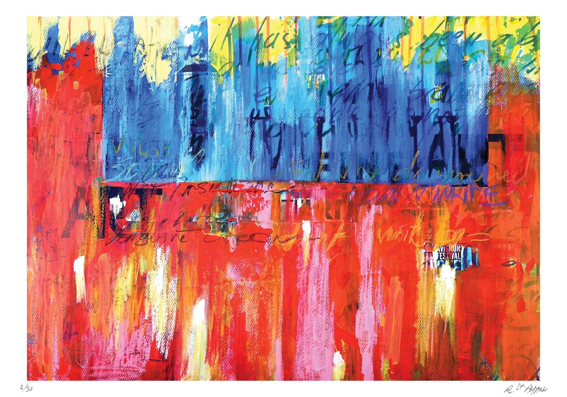 Richard Saint-Amans, Abstract V Richard Saint-Amans, Abstract V