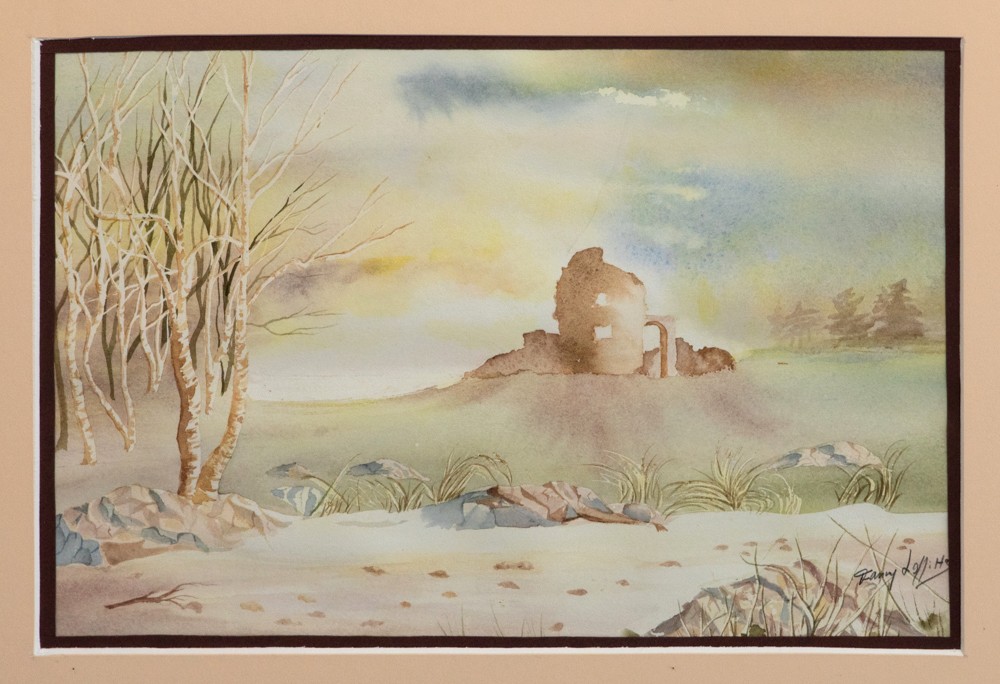 Fanny Laffitte, Couleur du passé - Paysage et ruine Fanny Laffitte, Couleur du passé - Paysage et ruine