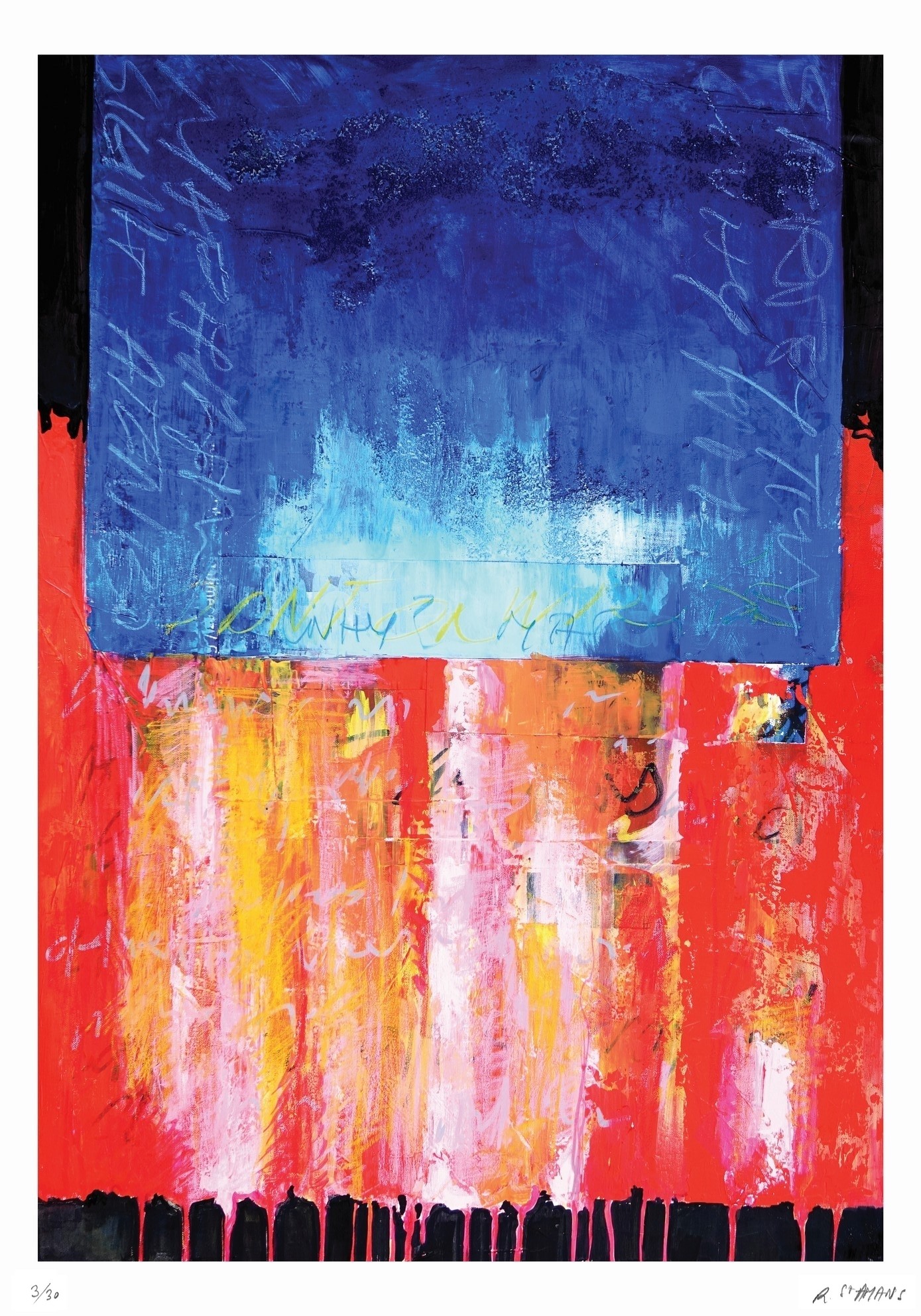 Richard Saint-Amans, Abstract X Richard Saint-Amans, Abstract X