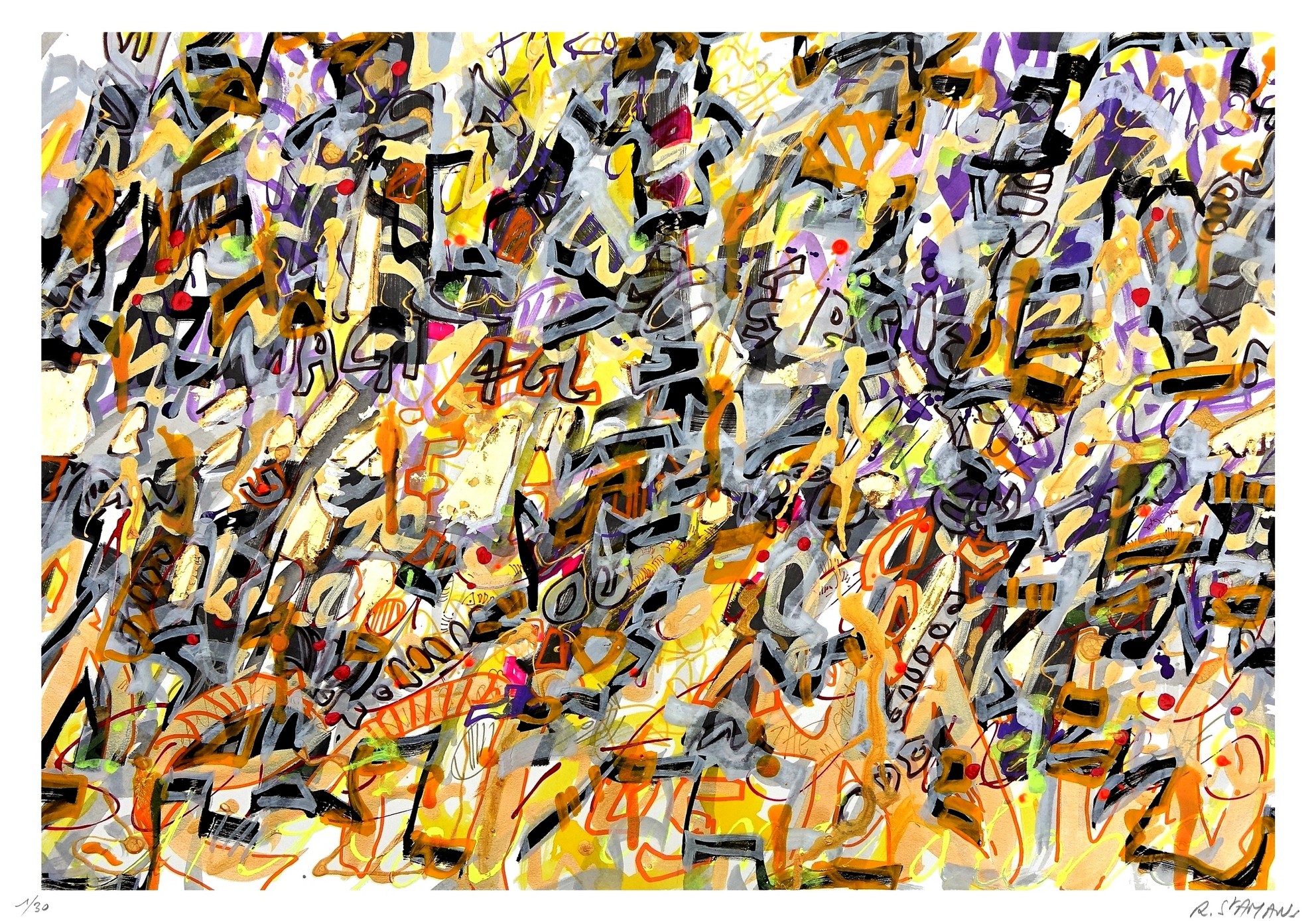 Richard Saint-Amans, Caligraff VII Richard Saint-Amans, Caligraff VII