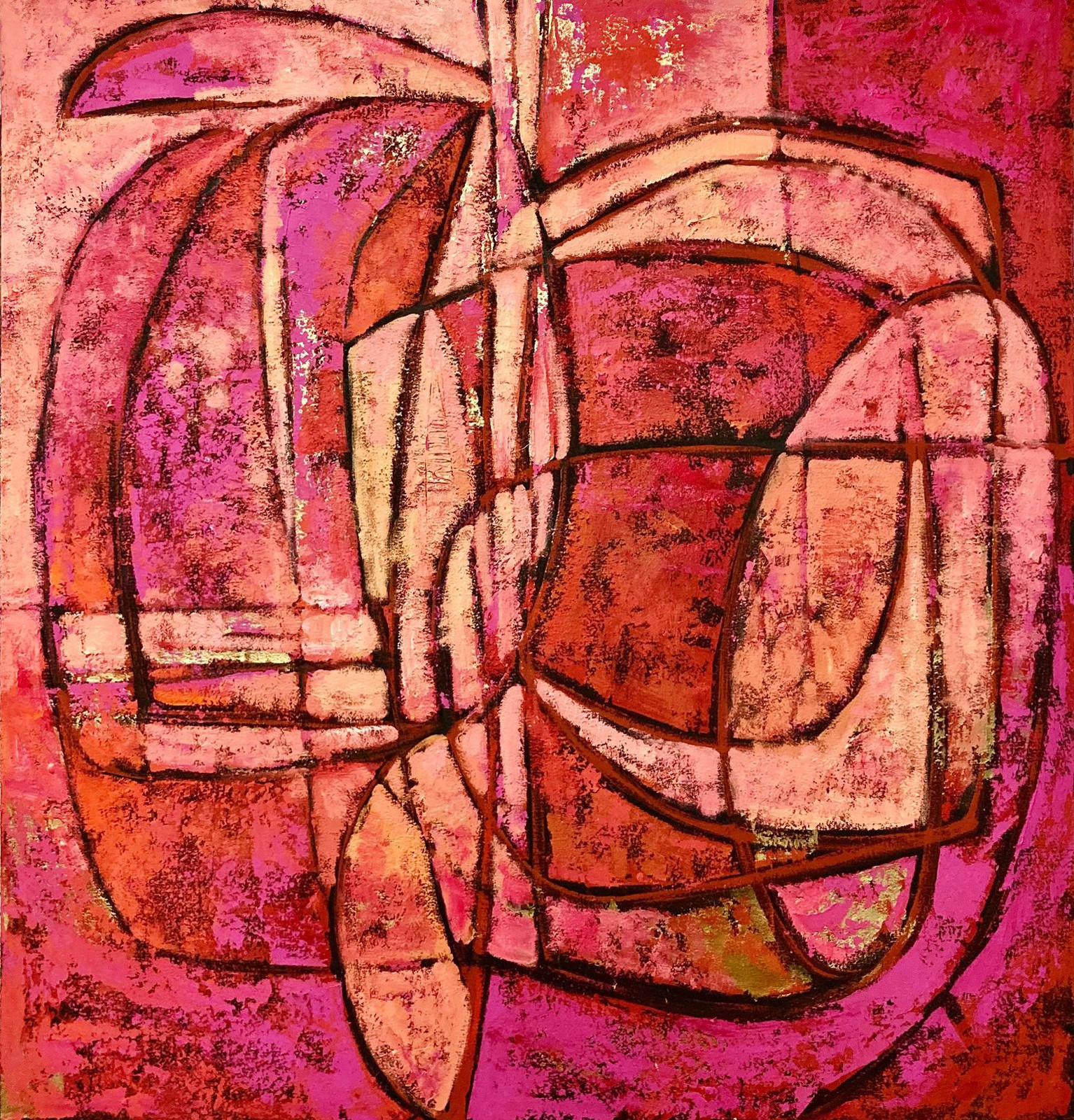 Juan Ibarra, Rosa sobre tela Juan Ibarra, Rosa sobre tela