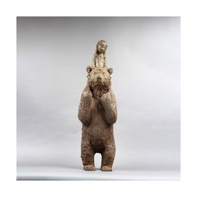 Sculpture, Father and Daughter, Sophie Verger