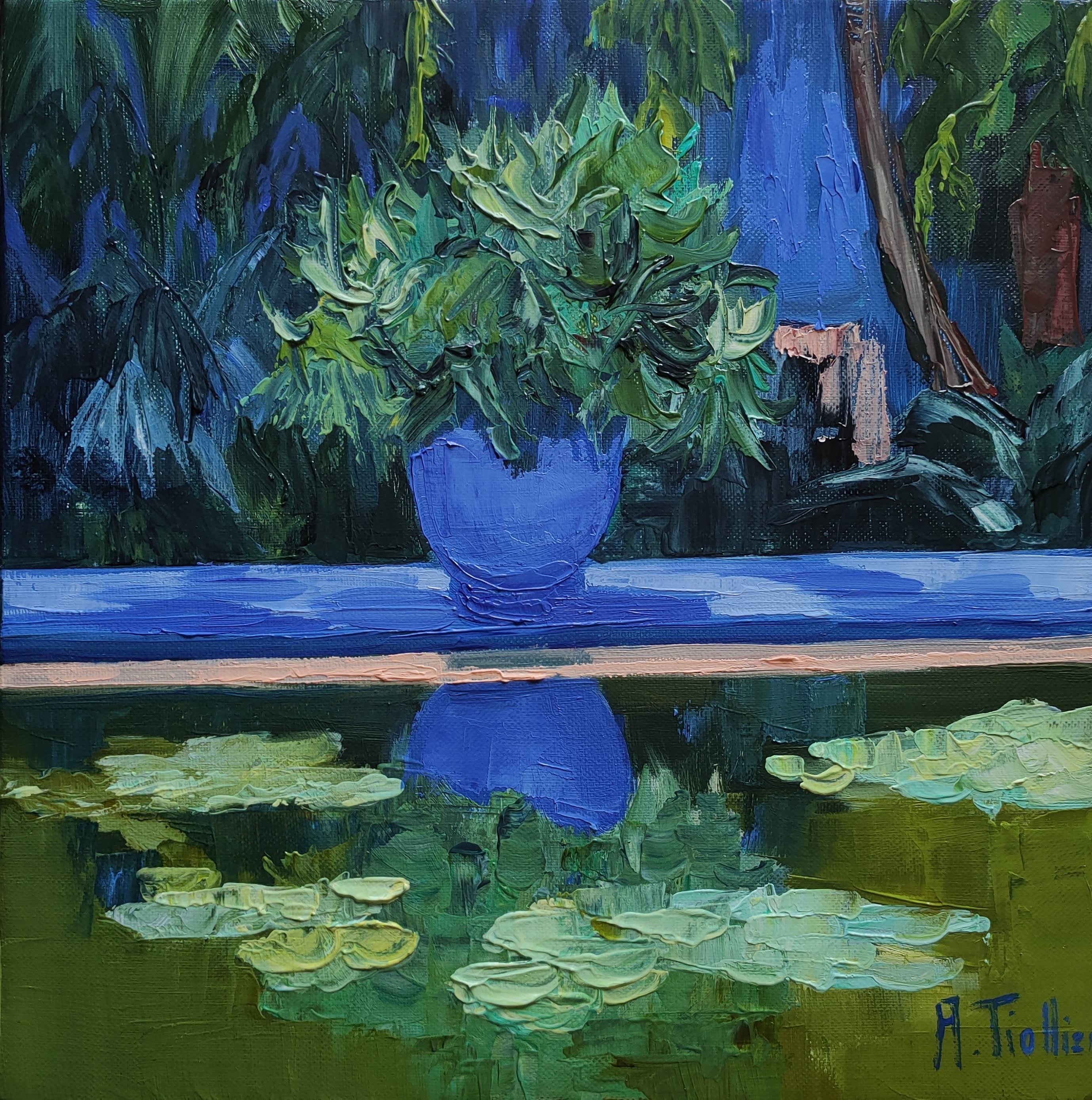 Agnès Tiollier, Instant Majorelle II Agnès Tiollier, Instant Majorelle II