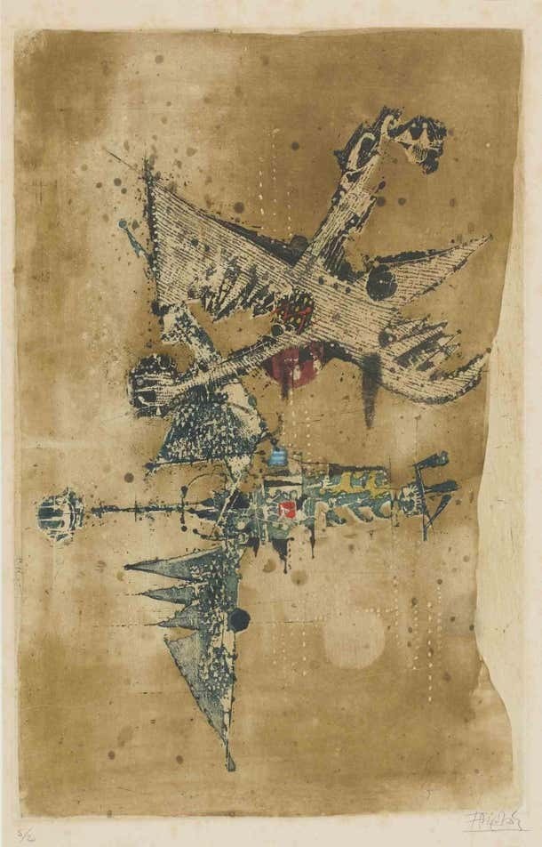 Johnny Friedlaender, L'oiseau bleu Johnny Friedlaender, L'oiseau bleu