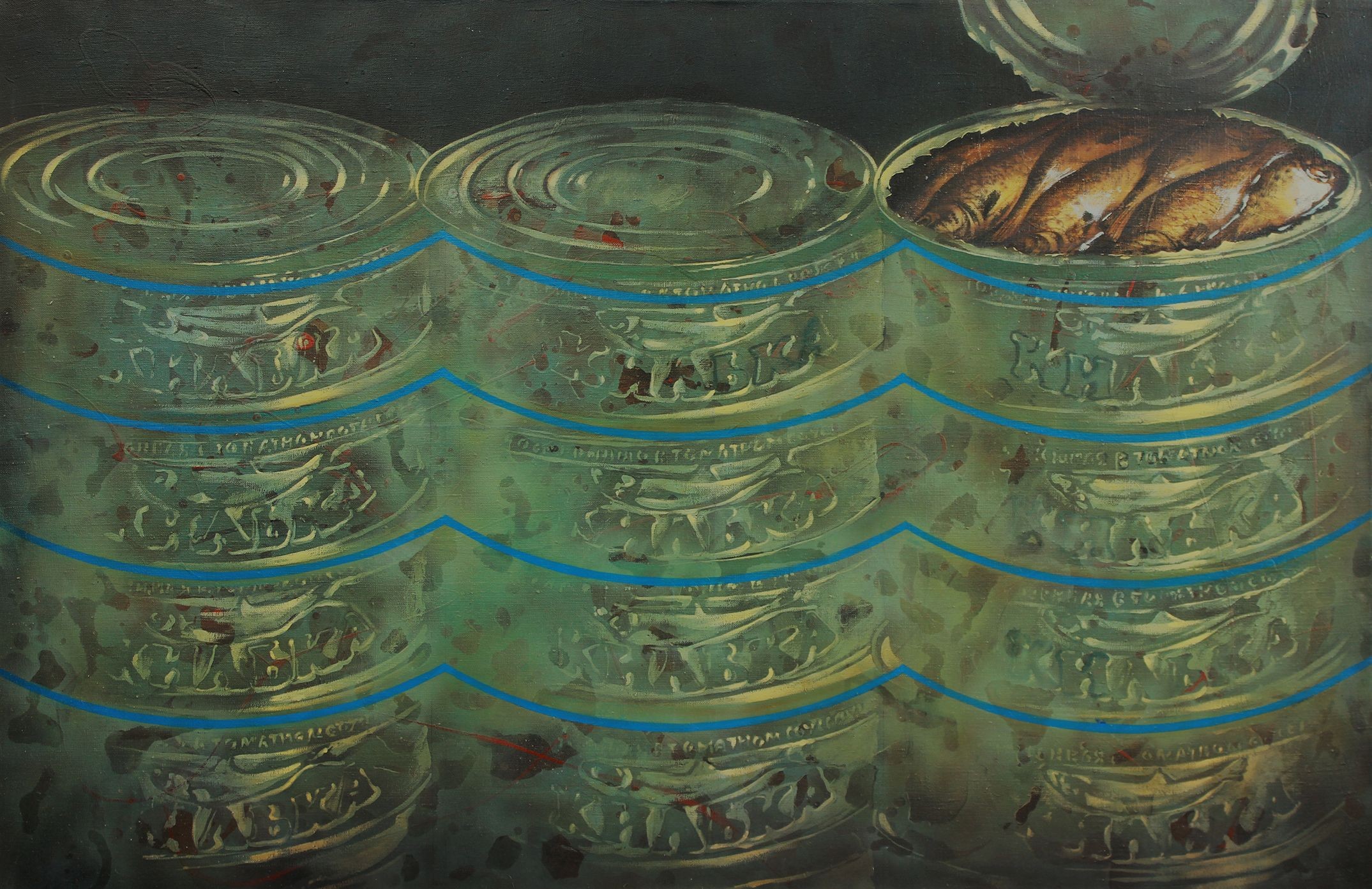Andrei Petkevich, open sea, Painting, Acrylic on Canvas Andrei Petkevich, open sea, Painting, Acrylic on Canvas