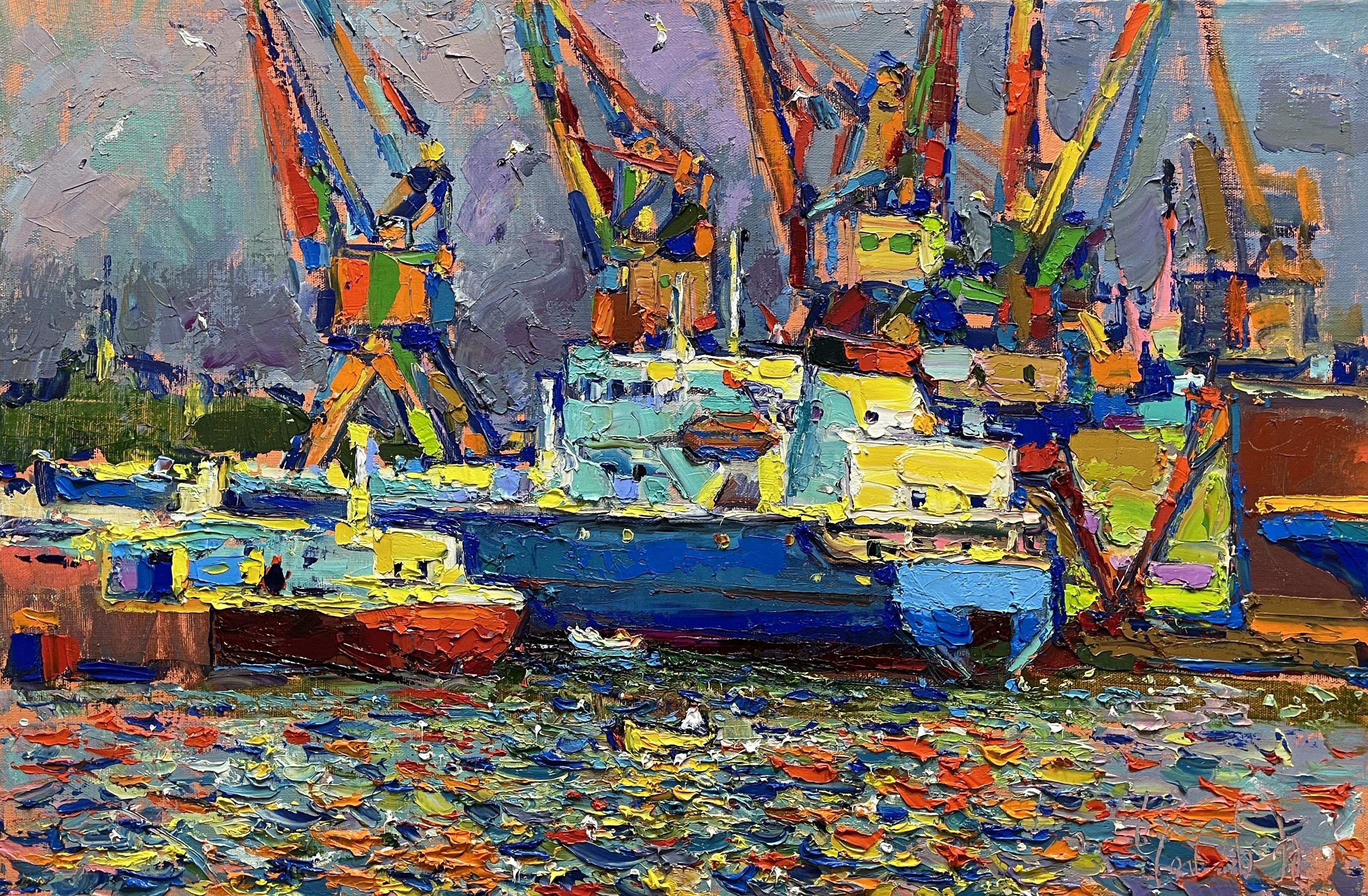 Andrii Chebotaru, In port Andrii Chebotaru, In port
