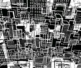 Print, Manhattan IV, Digital on Paper, Andy Mercer