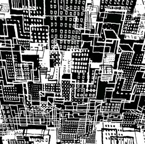 Print, Manhattan IV, Digital on Paper, Andy Mercer